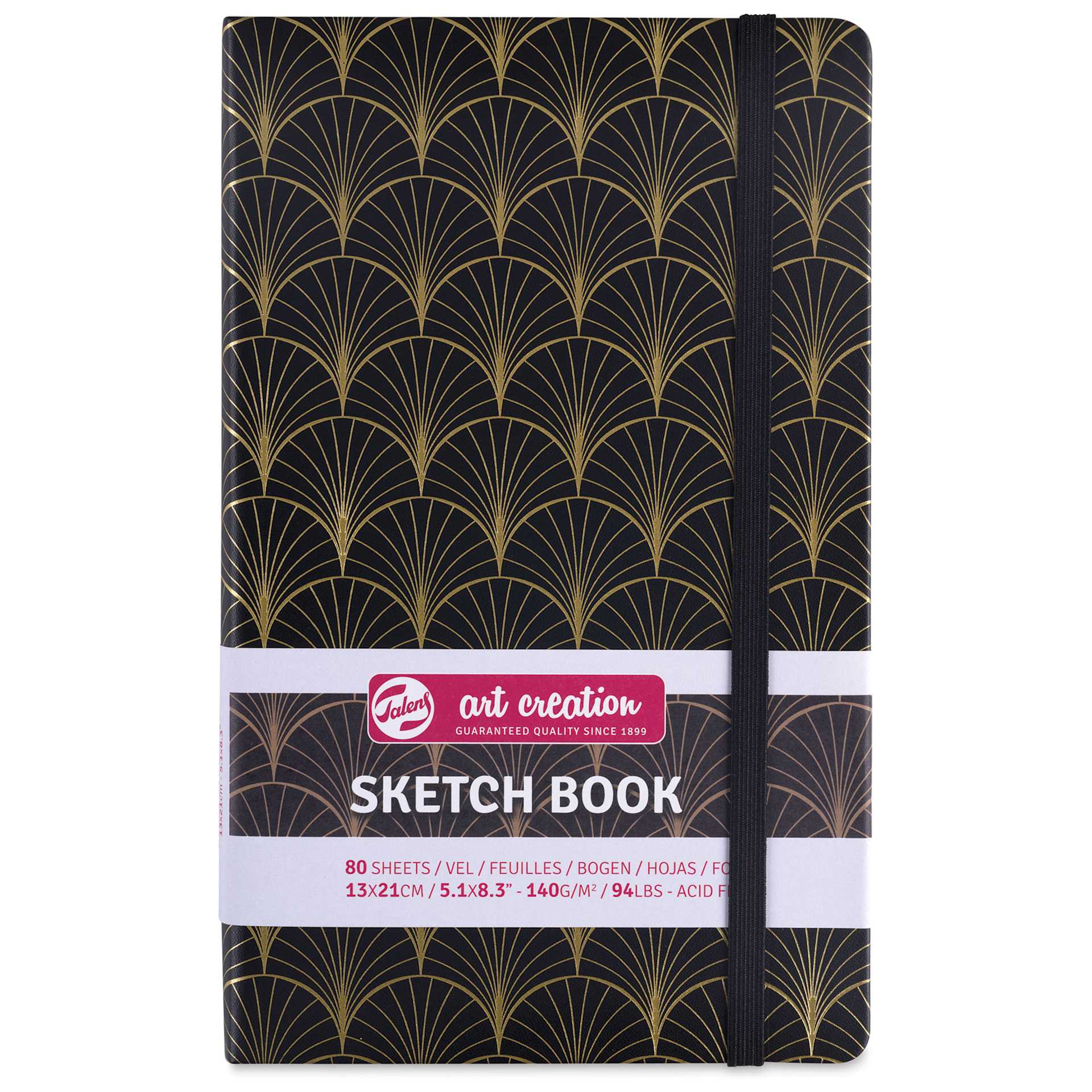 Royal Talens Art Creations Sketchbook - 5.1" x 8.3", Art Deco, front