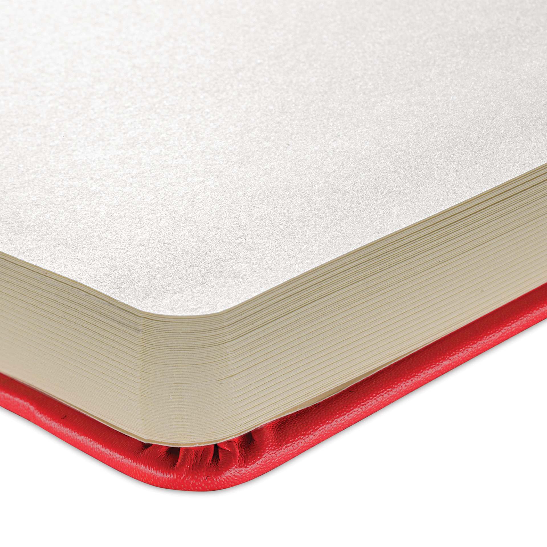 Talens Art Creations Sketchbook - Red, 11.7" x 8.3", corner of sketchbook