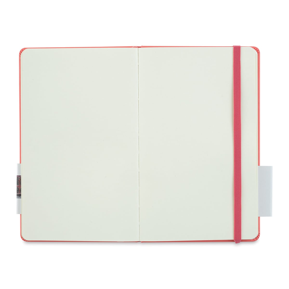 Talens Art Creations Sketchbook - Coral Red, 8.3" x 5.1" (open to show paper)