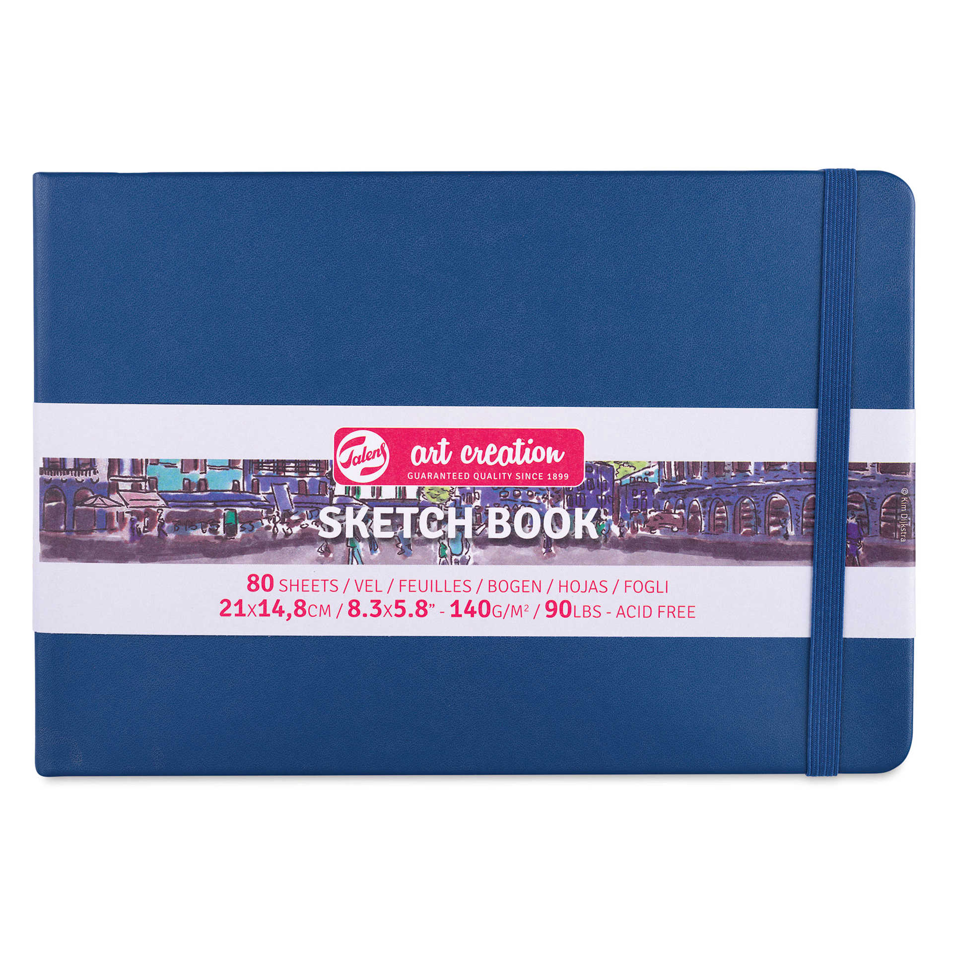 Royal Talens Art Creations Sketchbook - 5.8" x 8.3", Navy, front