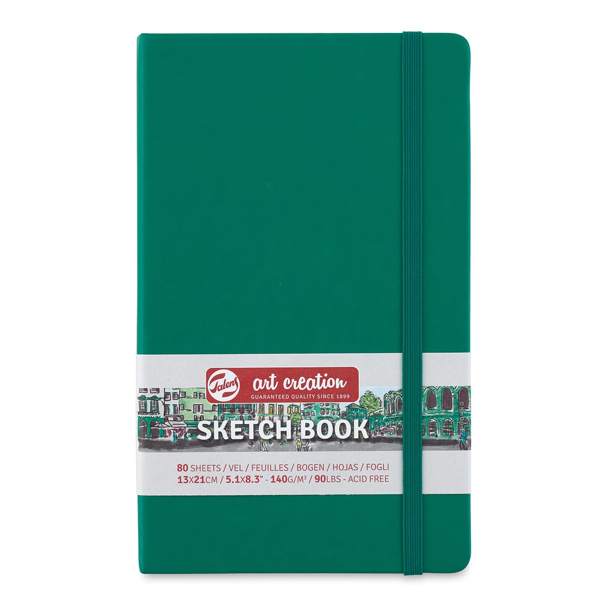 Talens Art Creations Sketchbook - Forest Green, 8.3" x 5.1"