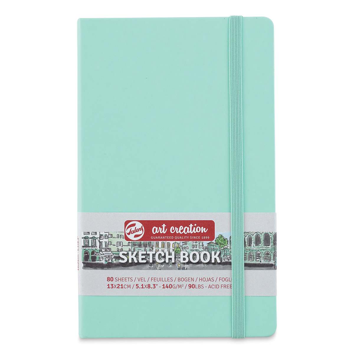 Talens Art Creations Sketchbook - Front of Fresh Mint Sketchbook