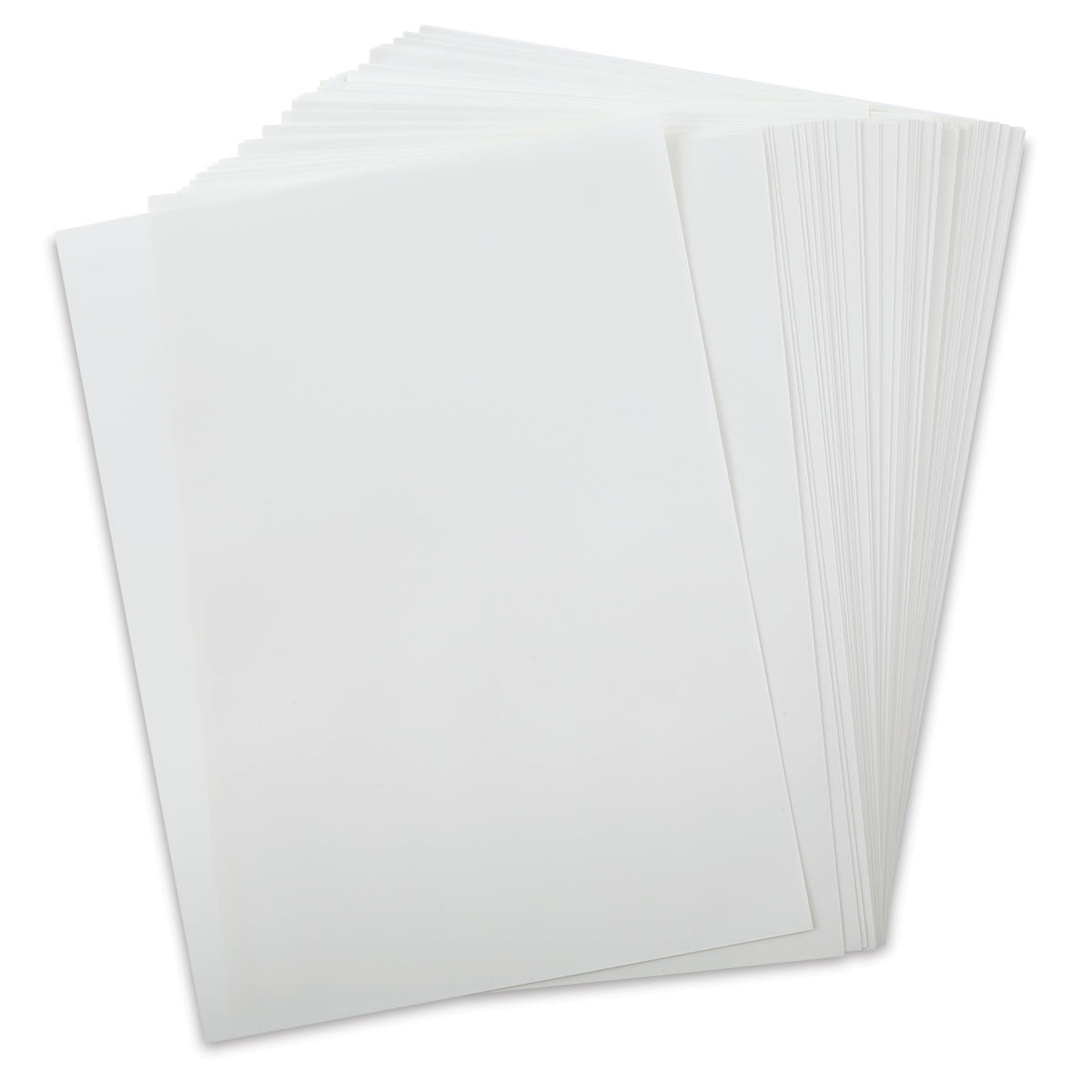 Pacon Art1st Printmaking Paper - Several sheets shown in fan
