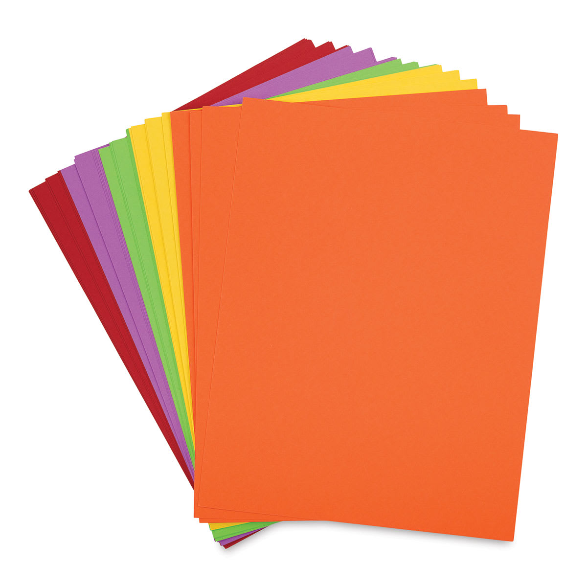 Paper Accents Cardstock Stash Packs - Components of Fruity pack shown in fan