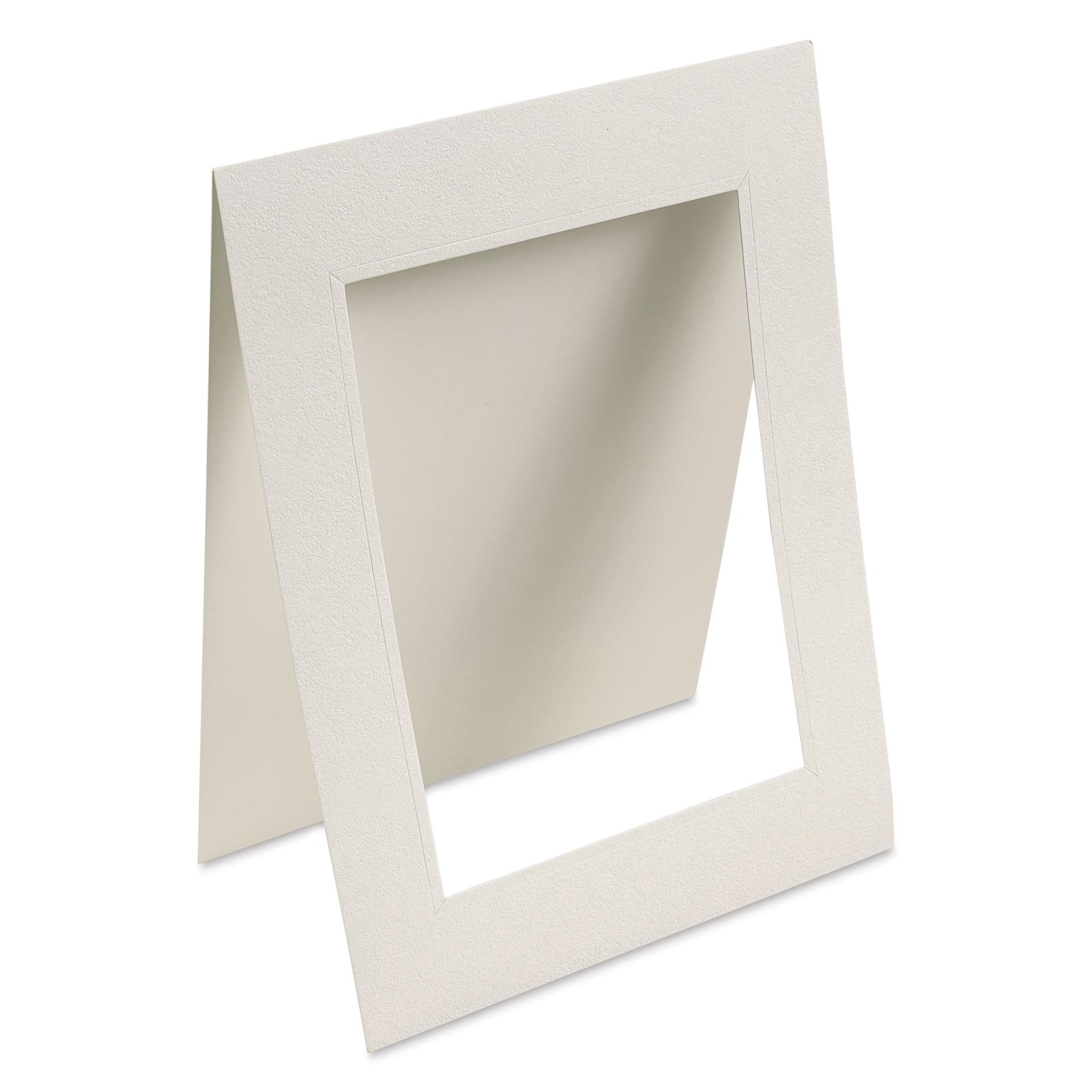 Stu-Art Economy Ready-Mats with Backing - 12" x 16", Pkg of 25, single mat out of packaging