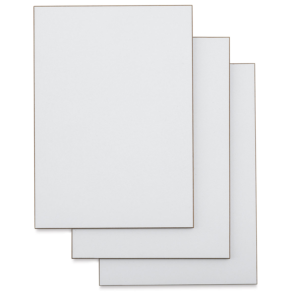 Ampersand Gessobord - 5" x 7", 1/8" Flat, Pkg of 3 (boards without label)