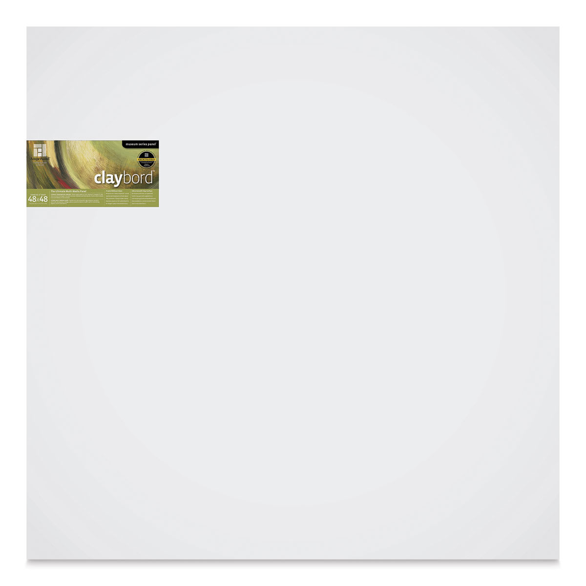 Ampersand Claybord - 48" x 48", 2" Deep Cradled