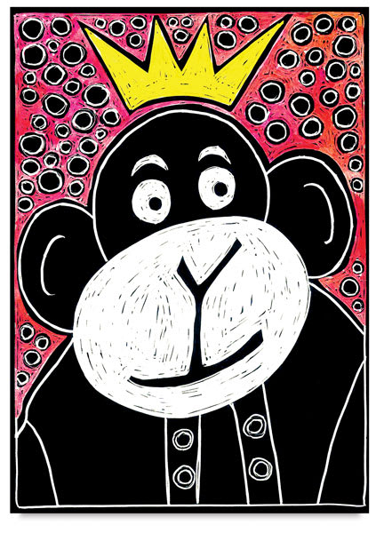 Crowned Monkey, Step-by-Step Project Kit