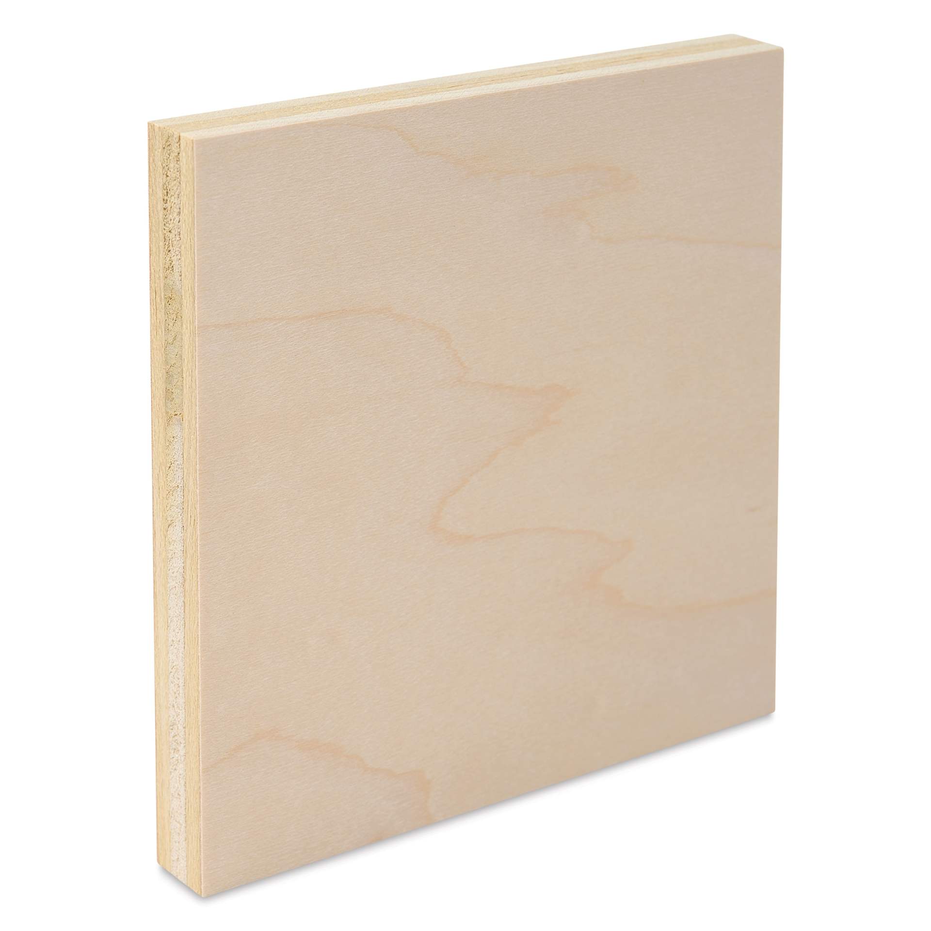 Art Boards Natural Maple Panel - 4" x 4", uncradle