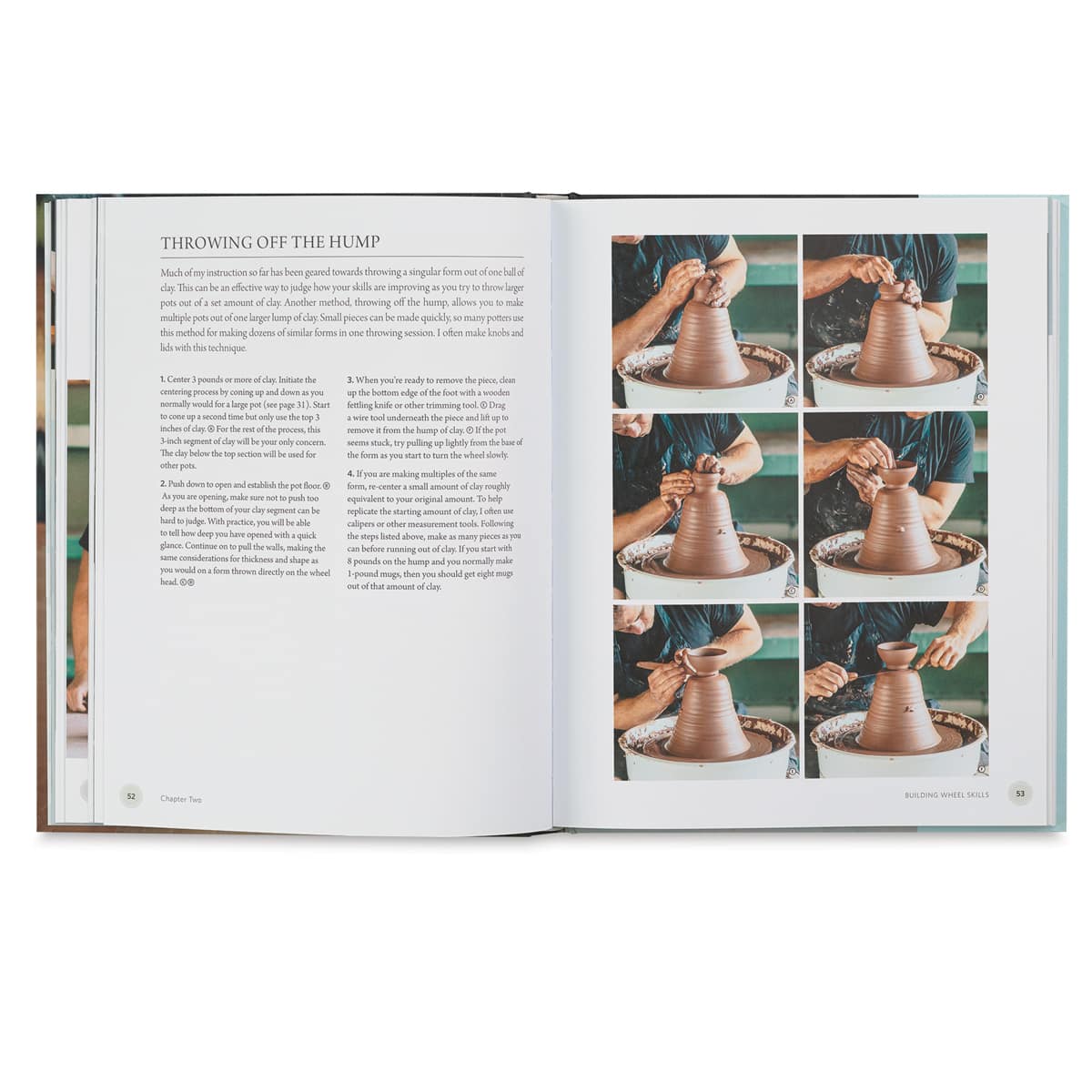 Mastering the Potter's Wheel - Spread of Throwing off the Hump
