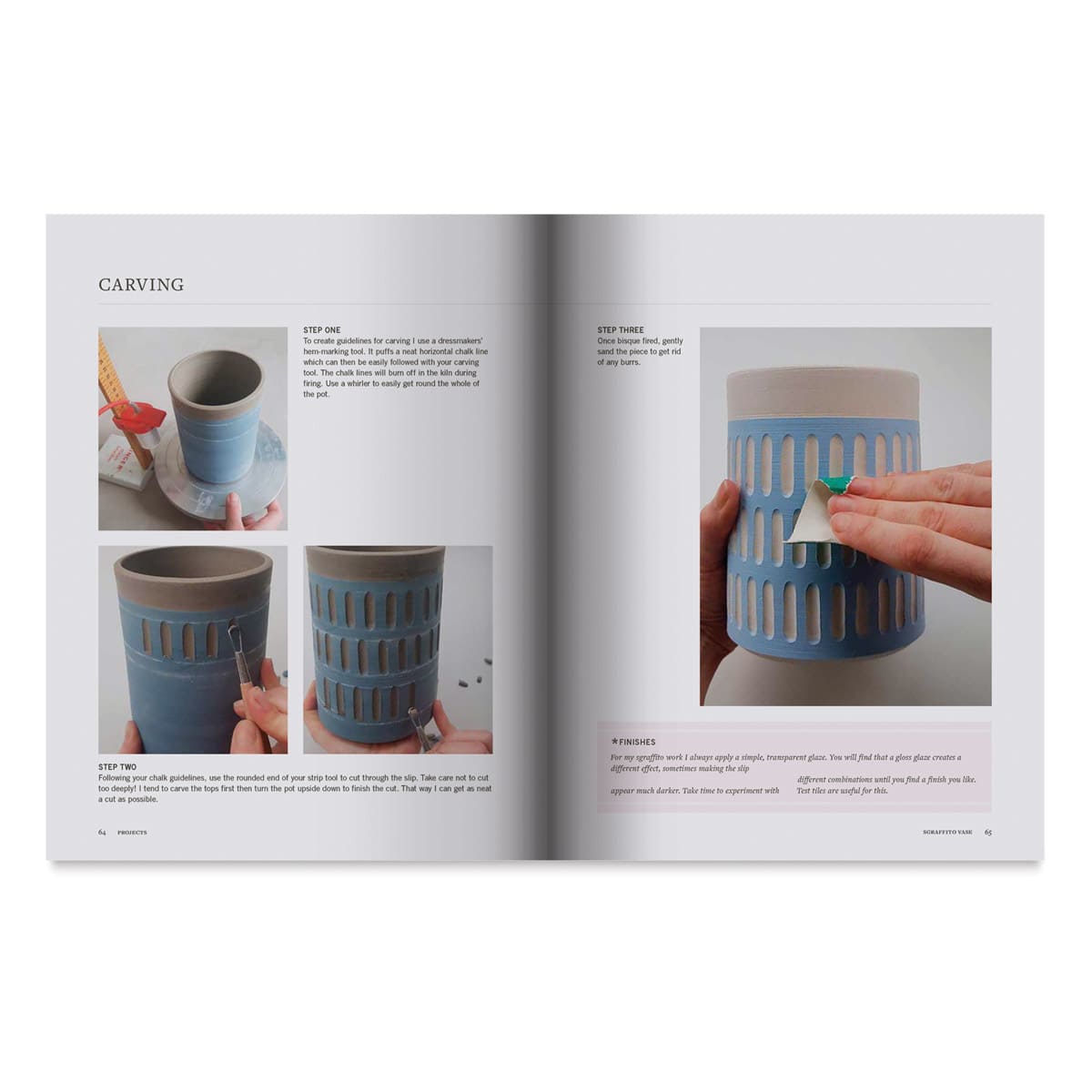 Carve Your Clay, Page of Book