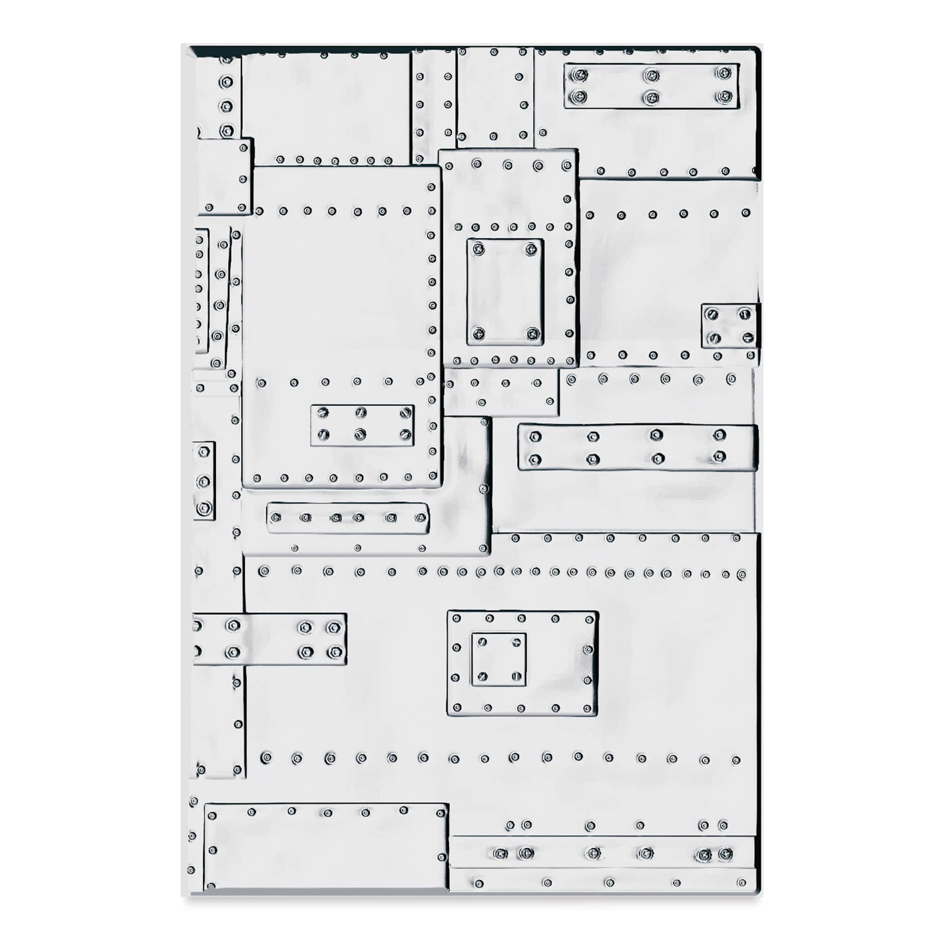 Sizzix 3-D Texture Fades Embossing Folder - Foundry