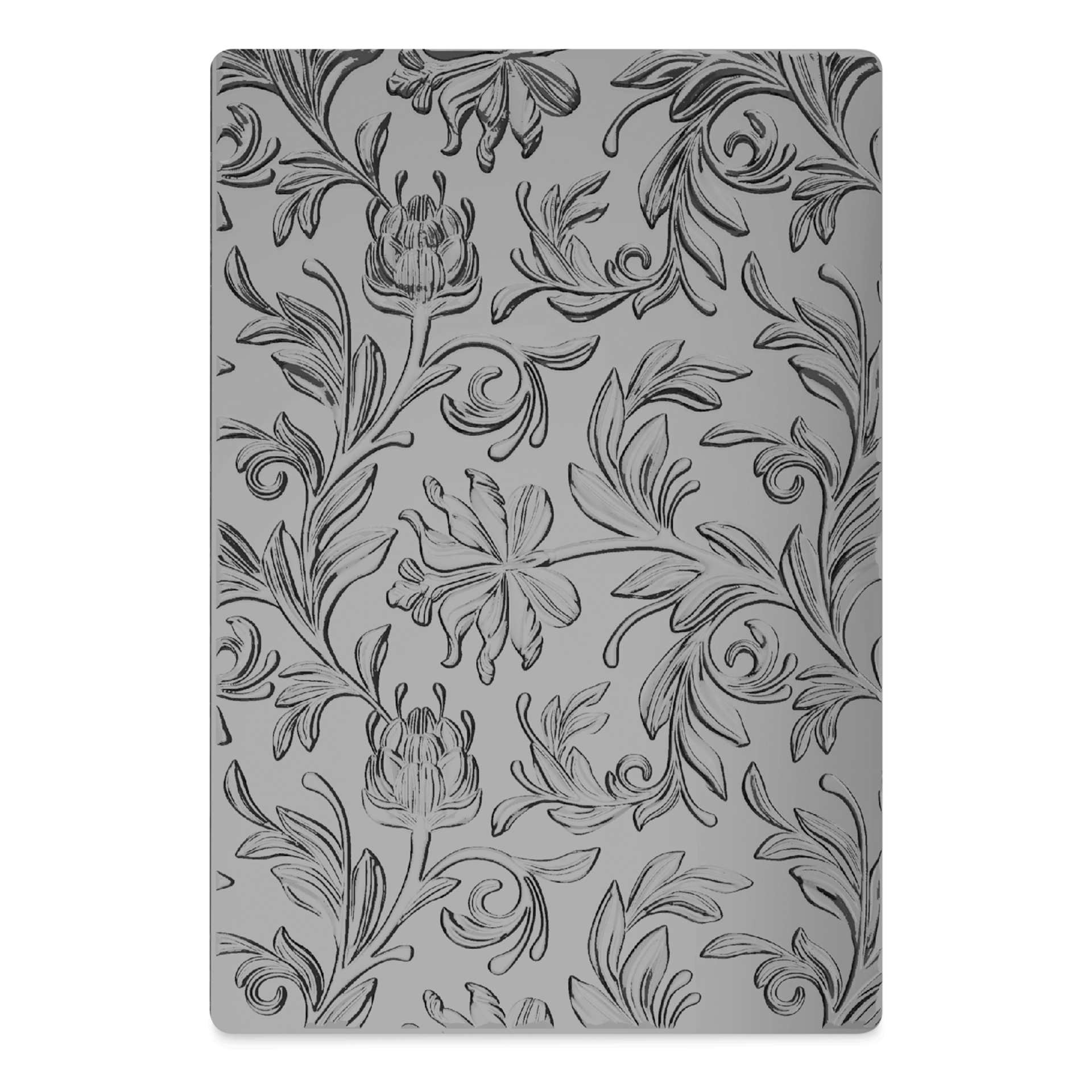 Sizzix 3-D Texture Fades Embossing Folder - Botanical applied