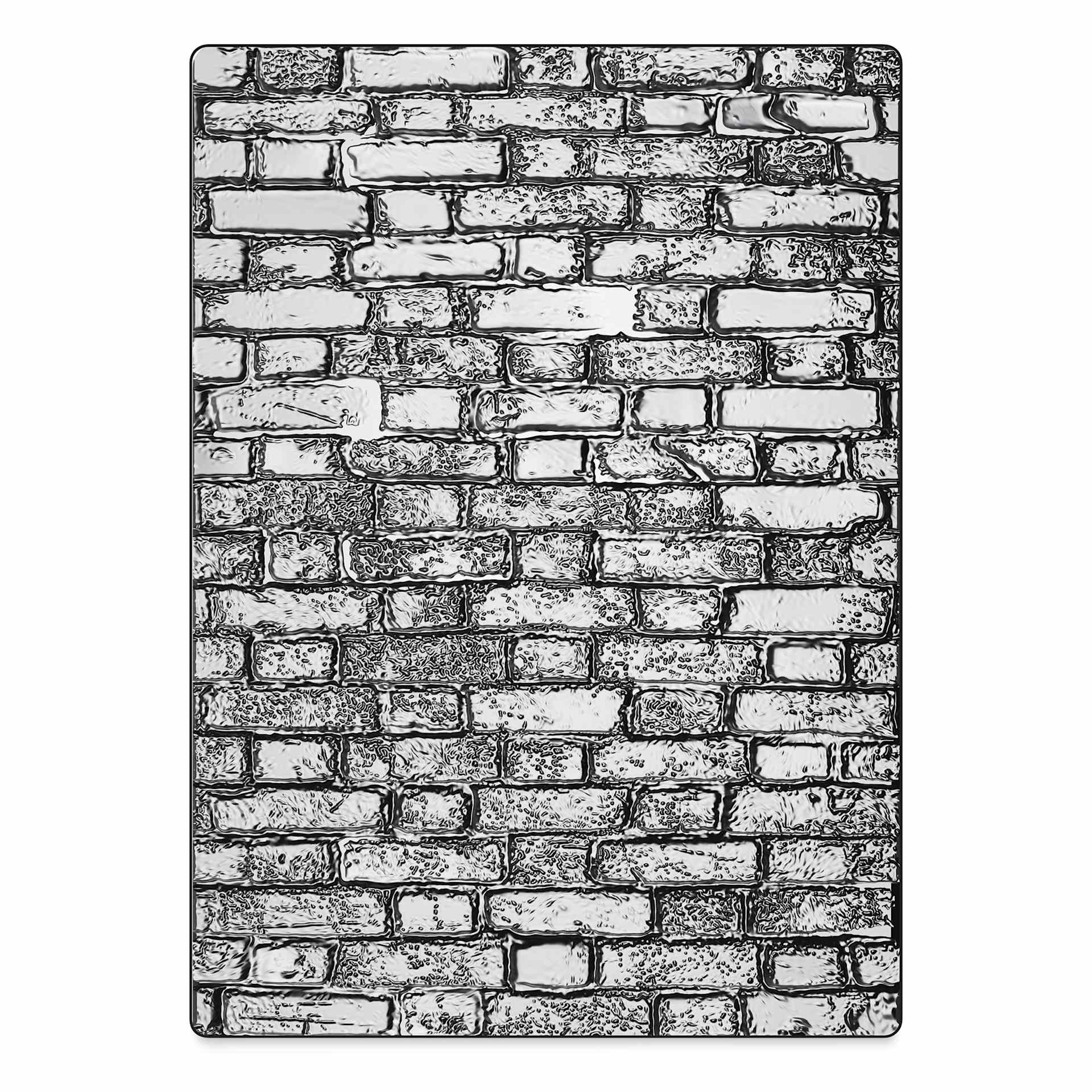 Sizzix 3-D Texture Fades Embossing Folder - Brickwork