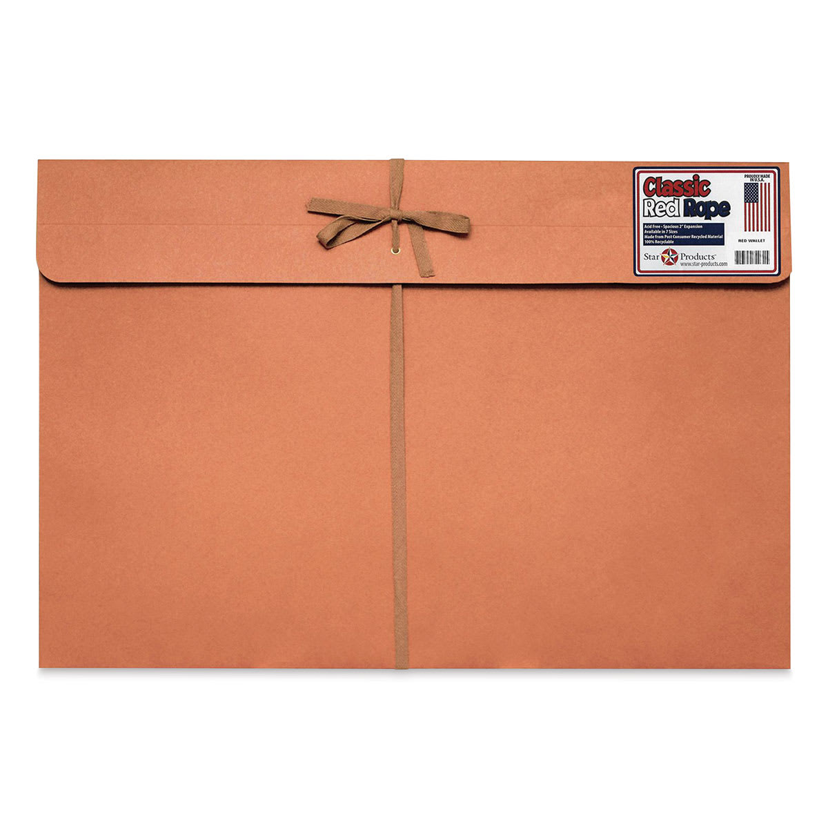 Star Products Wallet Portfolio - 12" x 18", Red
