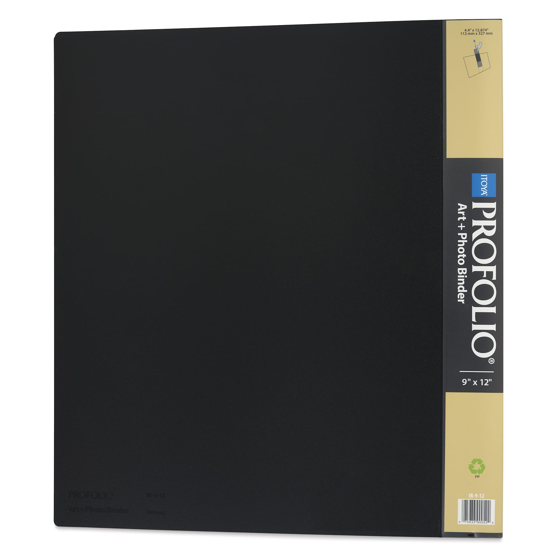 Itoya Art + Photo Binder - 9" x 12", 20 Pages, back cover