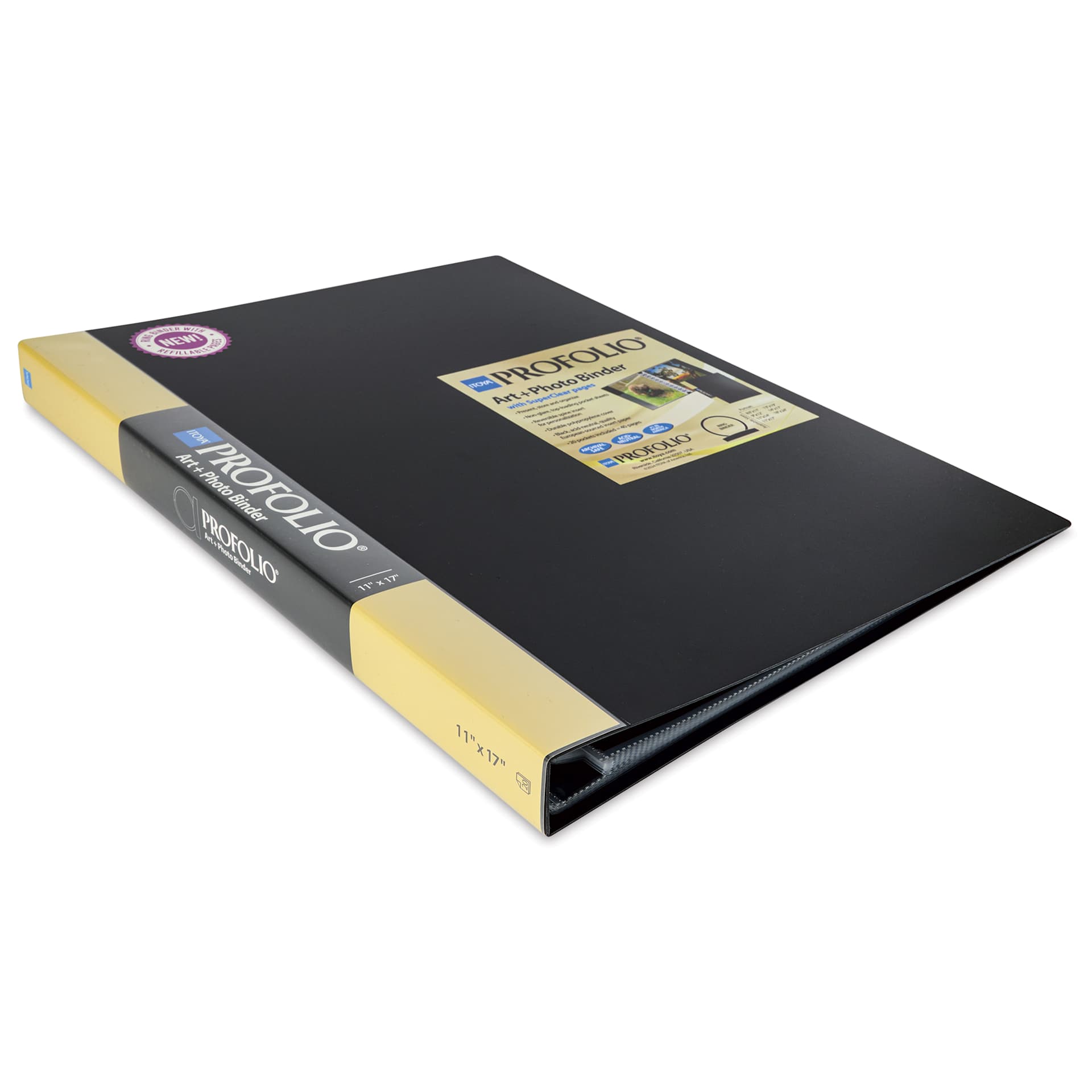 Itoya Art + Photo Binder - 11" x 17", 20 Pages, laying flat
