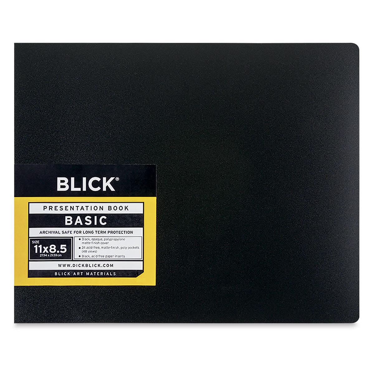 Blick Presentation Book - 8-1/2" x 11", Landscape