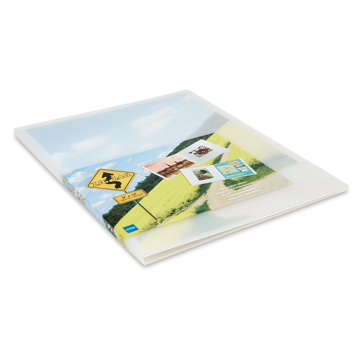 Itoya ZigZag Frost Image Album - 9" x 12", Portrait, out of packaging
