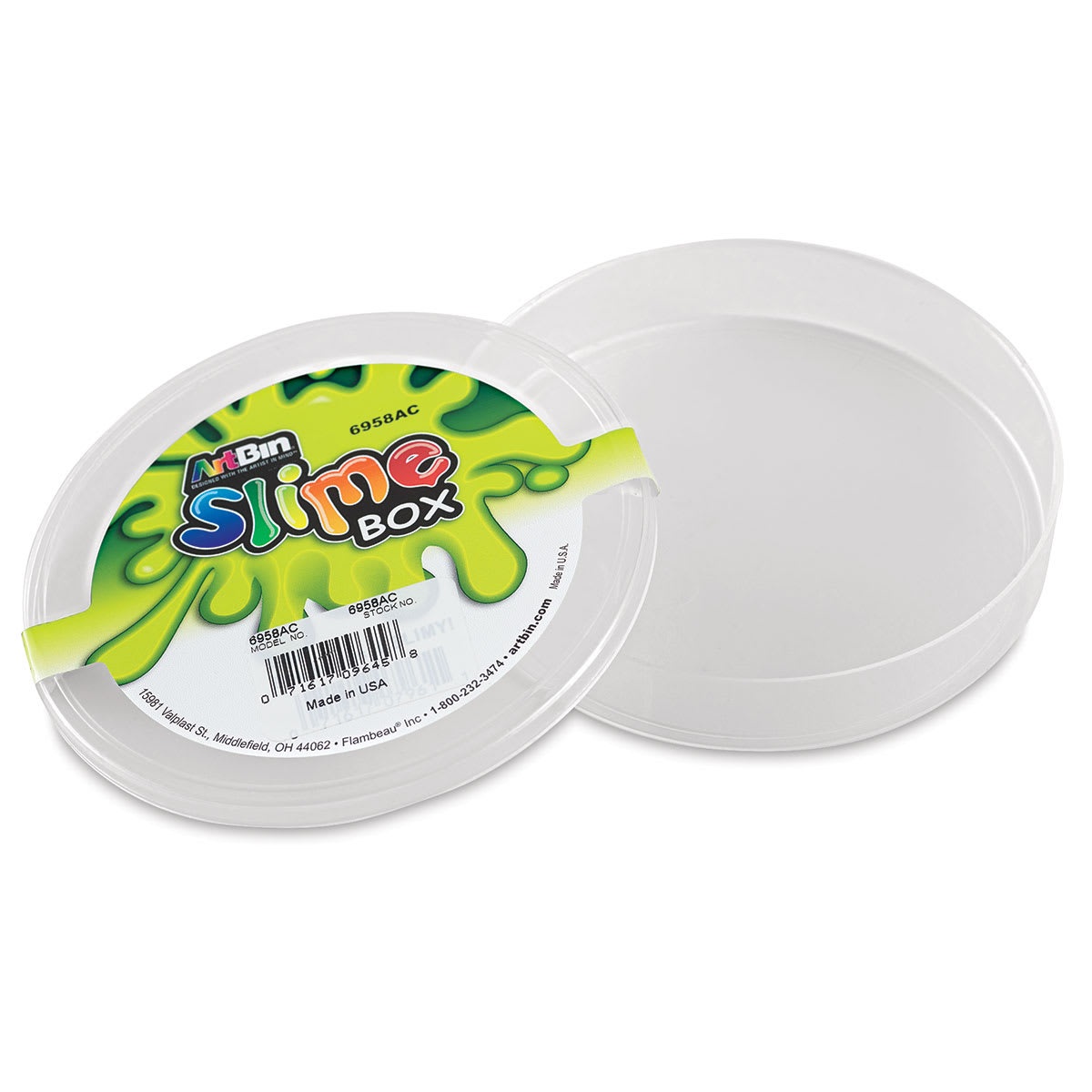 ArtBin Slime Box (Shown with lid removed)