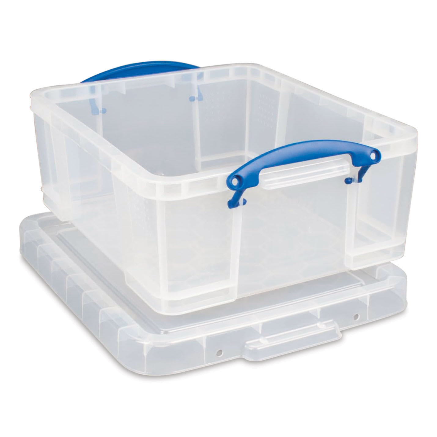 Art and Craft Storage Box - 7" H x 14" W x 18" L, lid off