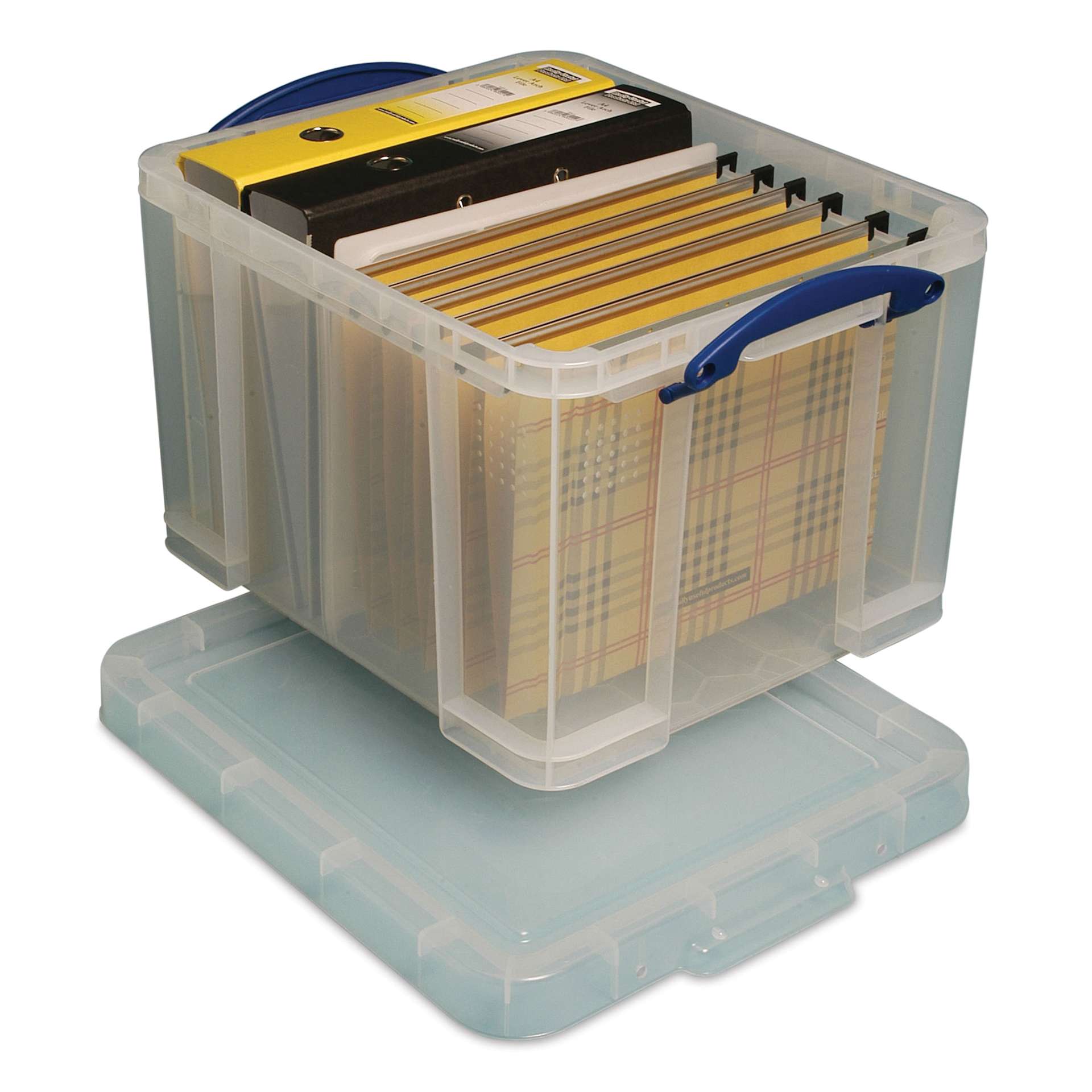 Art and Craft Storage Box - 12-1/2" H x 14" W x 18" L, filled with supplies, supplies not included