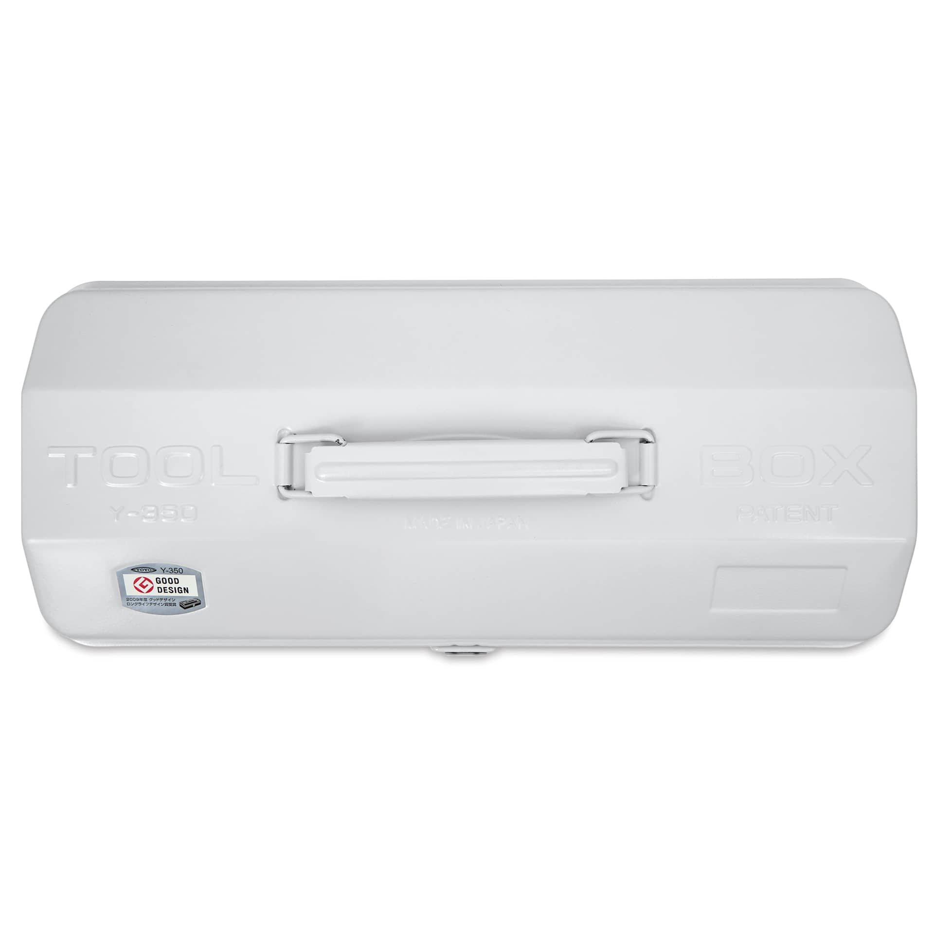Toyo Camber-Top Y-350 Toolbox - White, 14" x 5.9" x 4.3", top of box