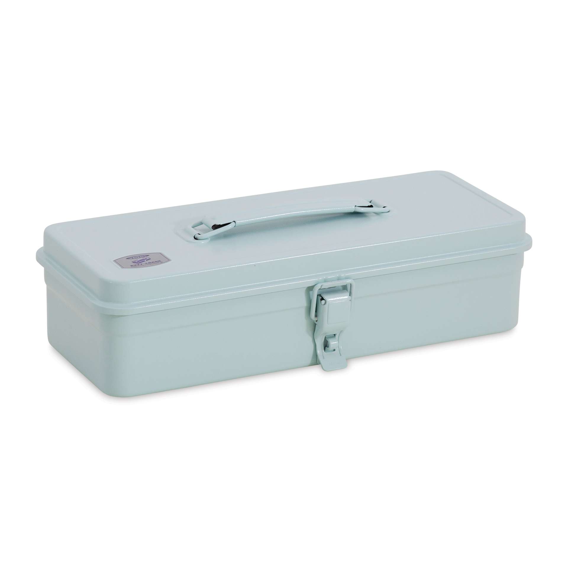 Toyo Trunk Shape T-320 Toolbox - Glacier, 12.5" x 4.9" x 3.3"