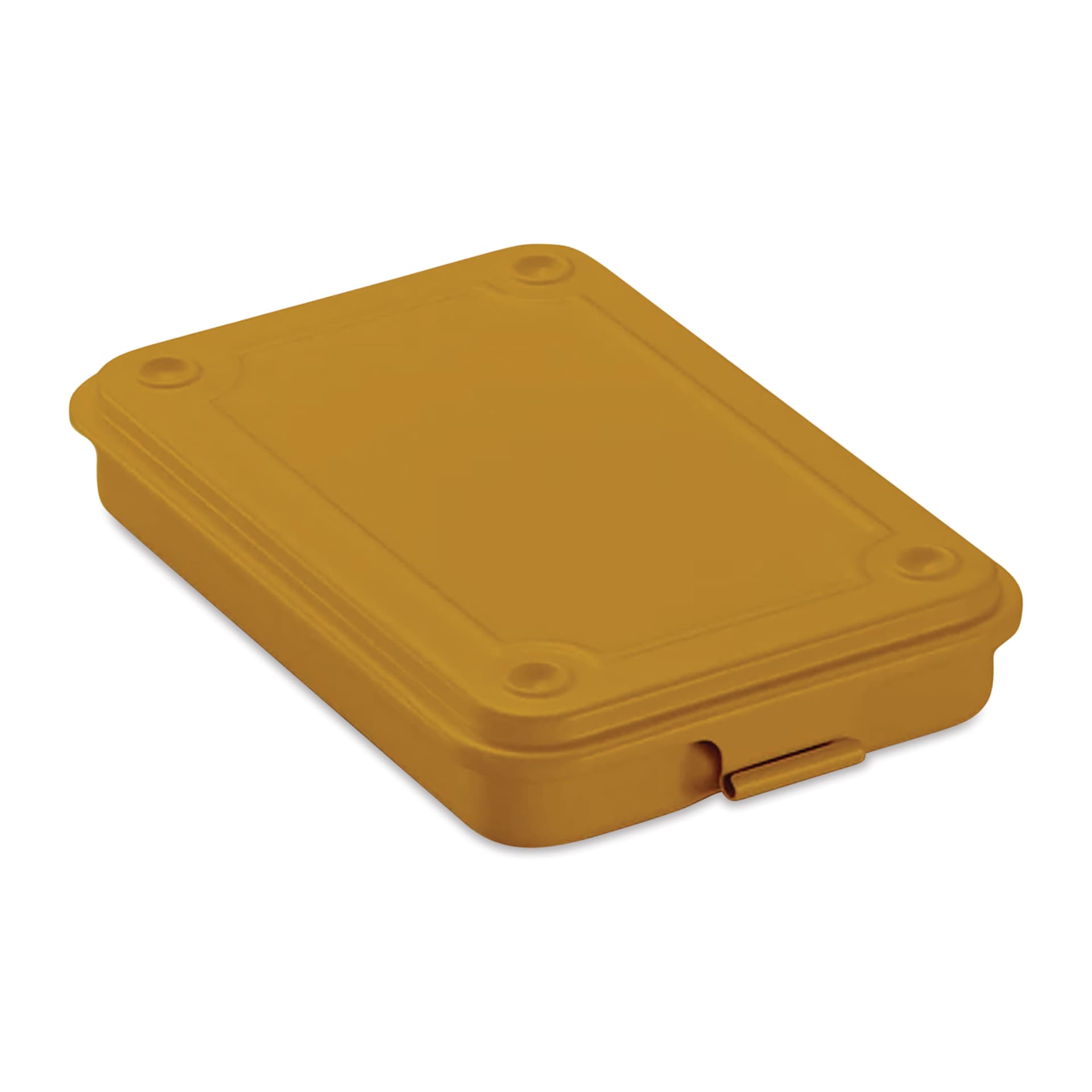 Toyo Stackable Storage Box T-152 - Mustard, 6" x 4.13" x 1.14"