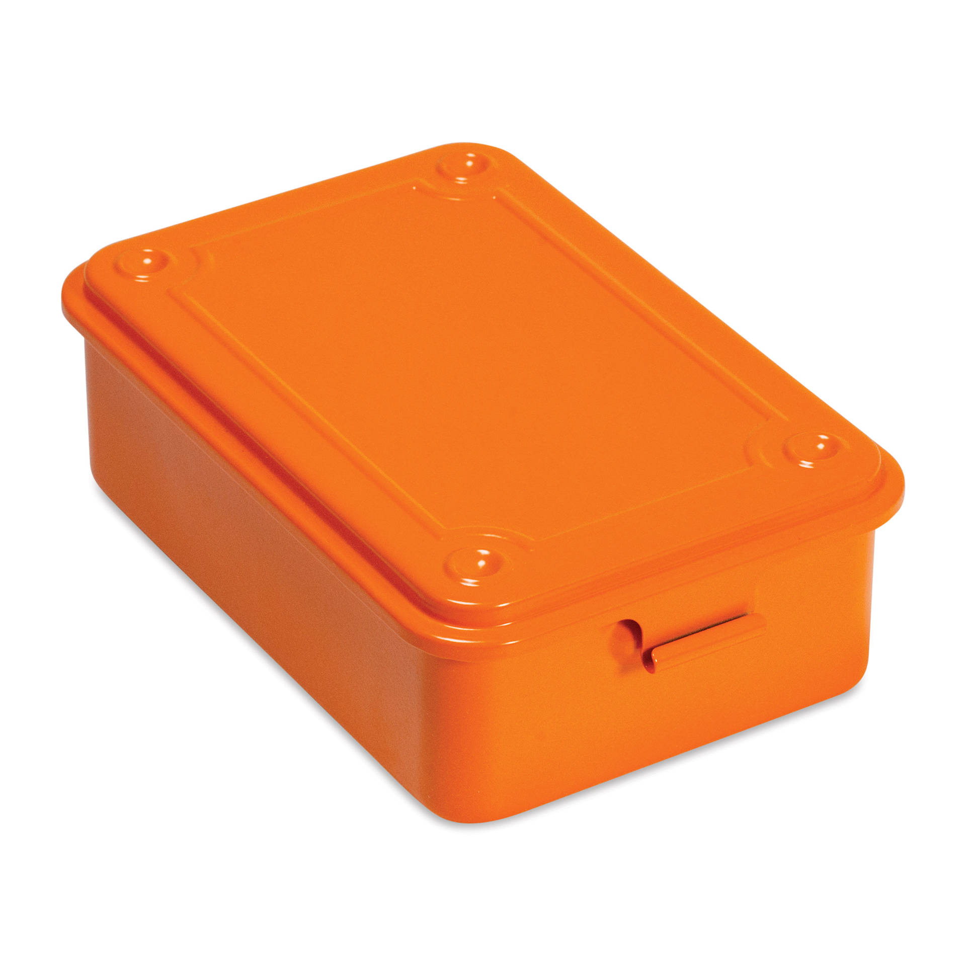 Toyo Stackable Storage Box T-150 - Orange, 6" x 4" x 2"