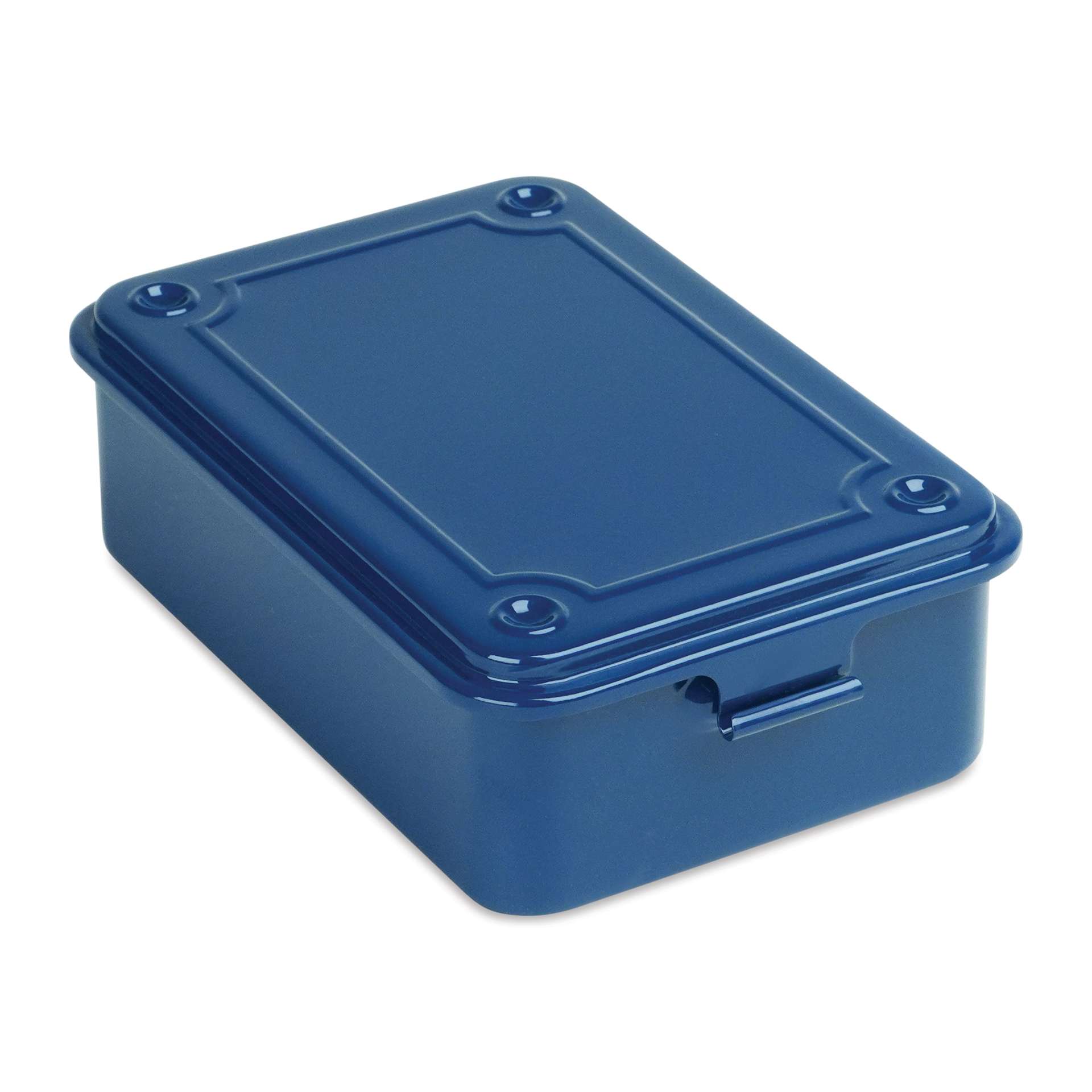 Toyo Stackable Storage Box T-150 - Indigo, 6" x 4" x 2"