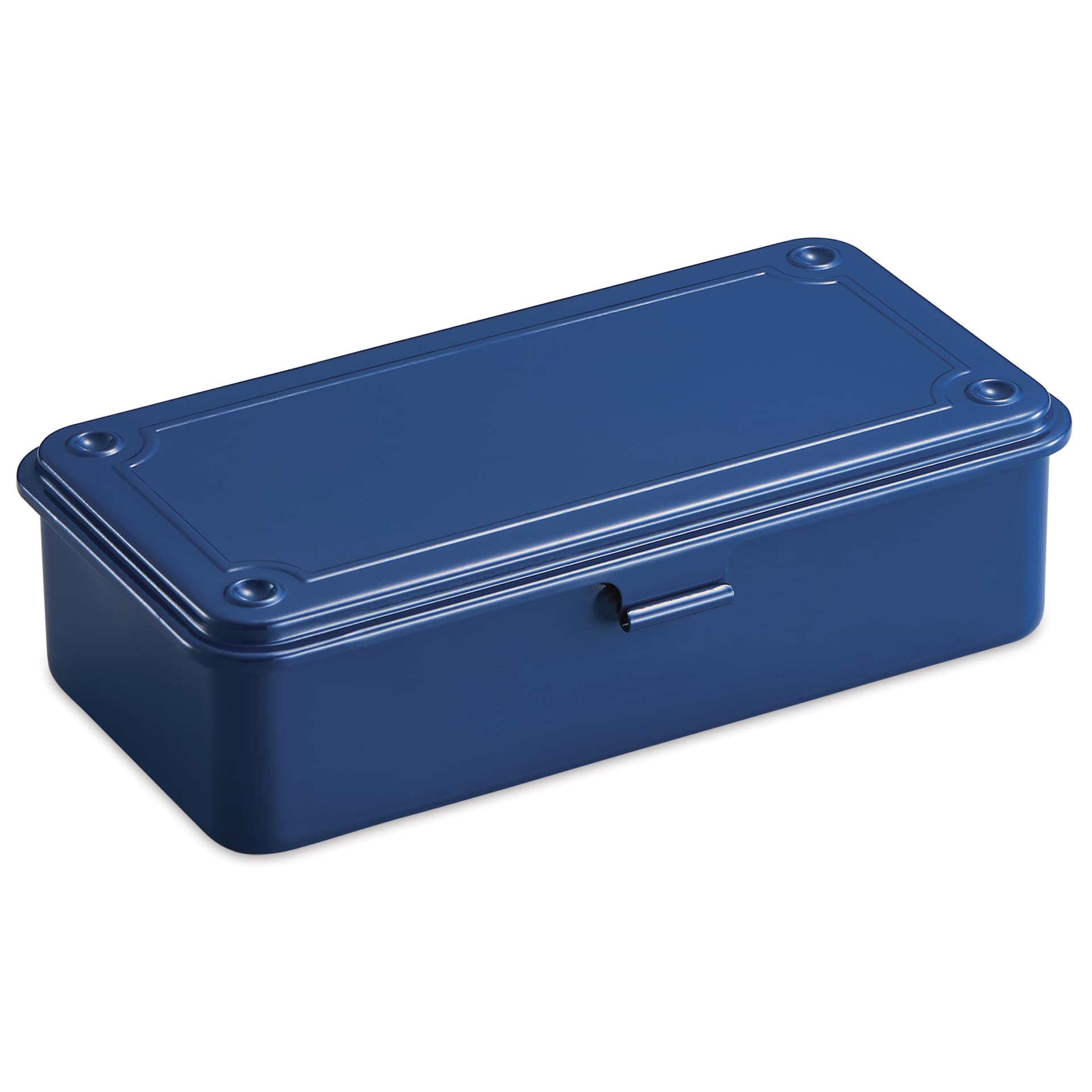 Toyo Stackable Storage Box T-190 - Indigo, 8" x 4" x 2"