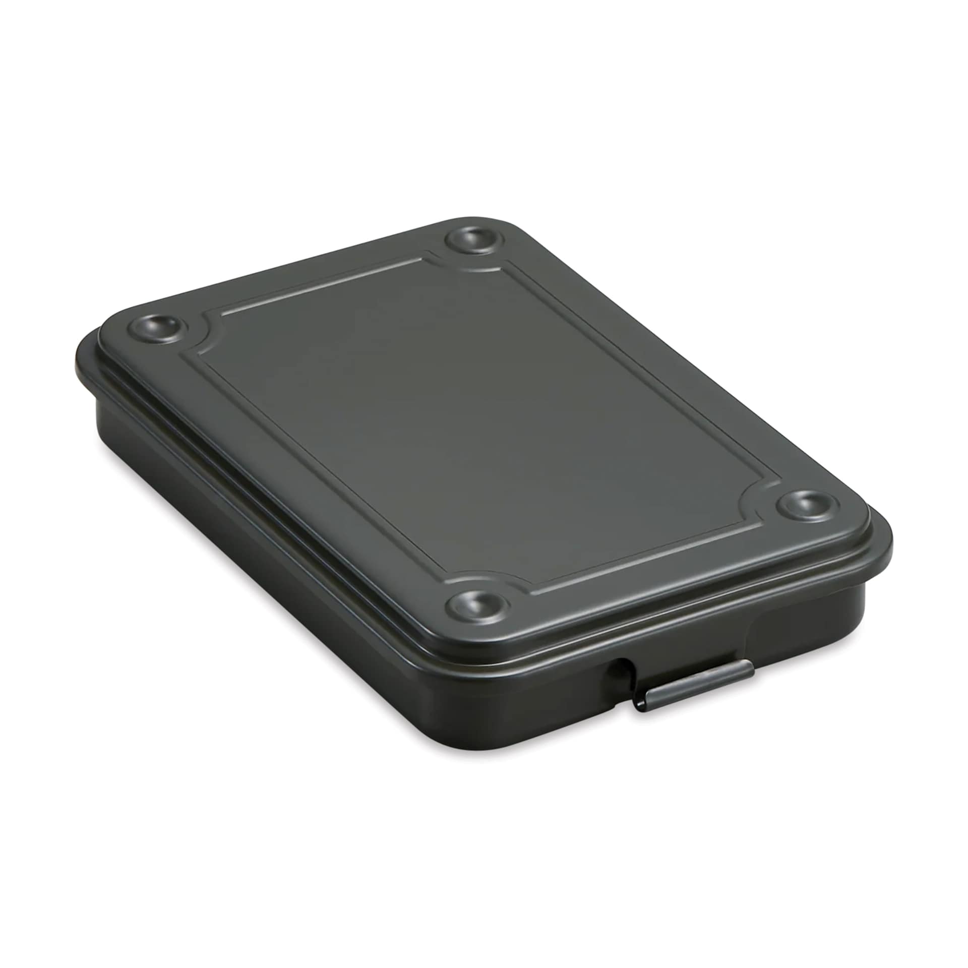 Toyo Stackable Storage Box T-152 - Military Green, 6" x 4.13" x 1.14"
