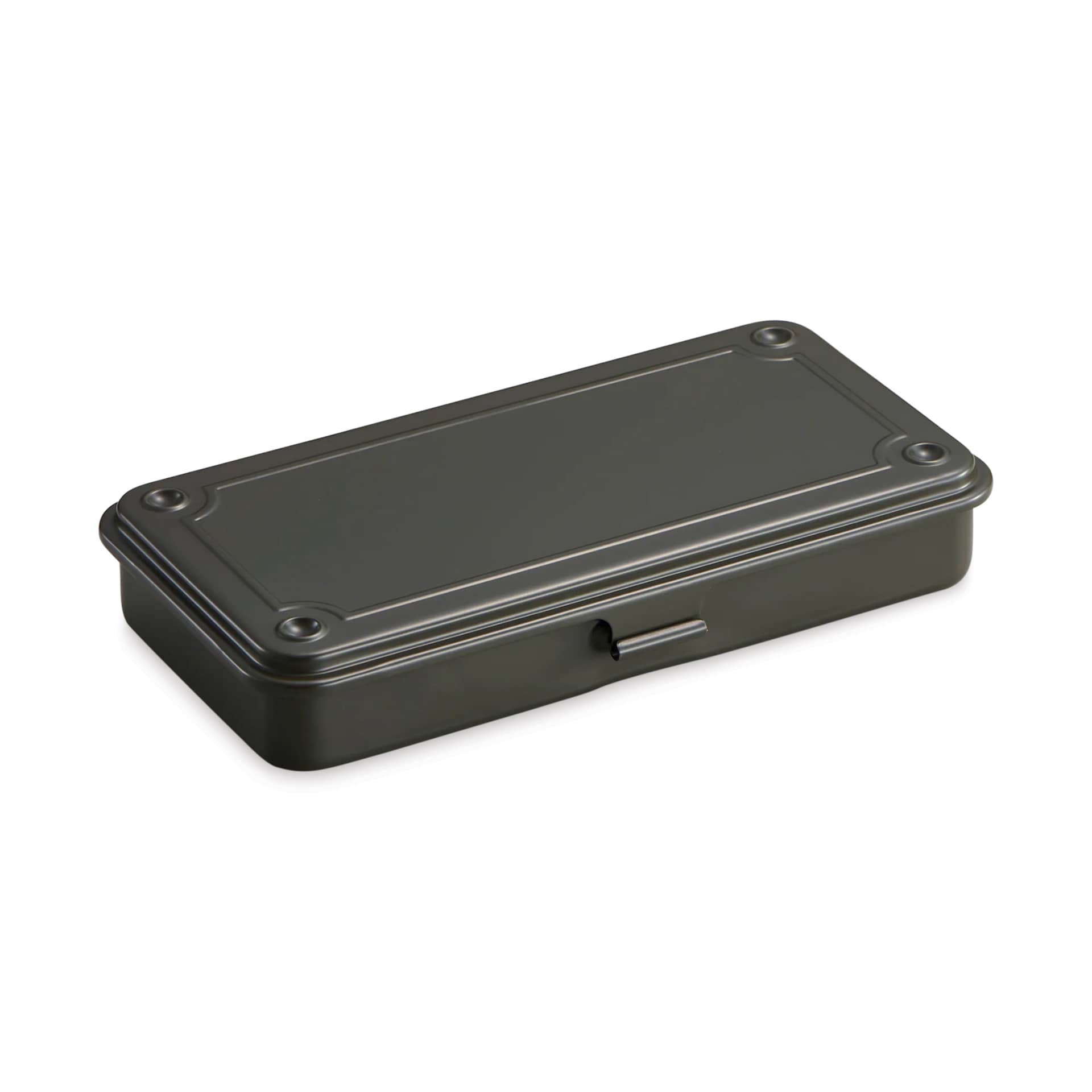 Toyo Stackable Storage Box T-192 - Military Green, 8" x 4" x 1.14"