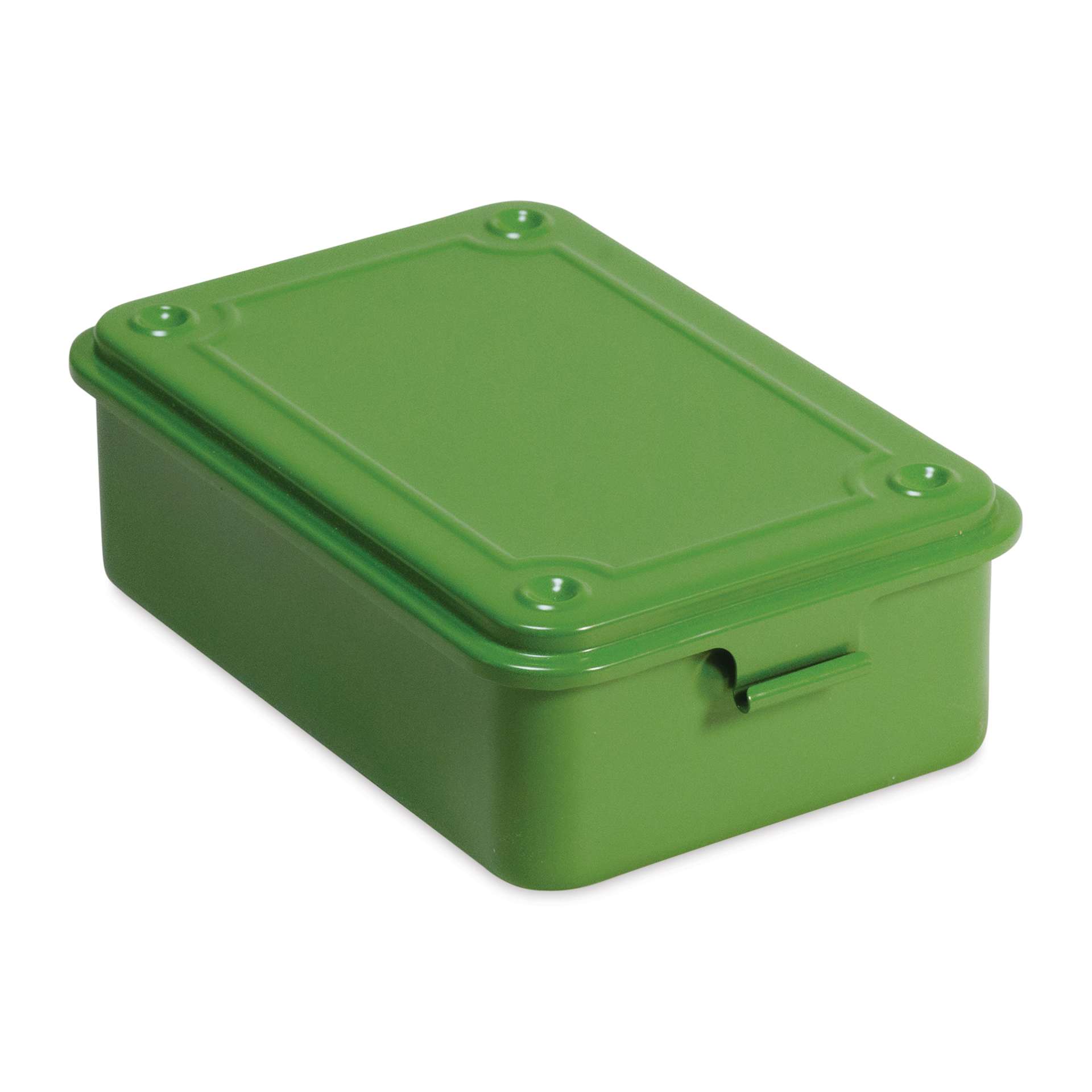 Toyo Stackable Storage Box T-150 - Japanese Tea Green, 6" x 4" x 2"