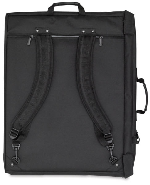 S2000 Softside Backpack Portfolios - Side view showing backpack straps