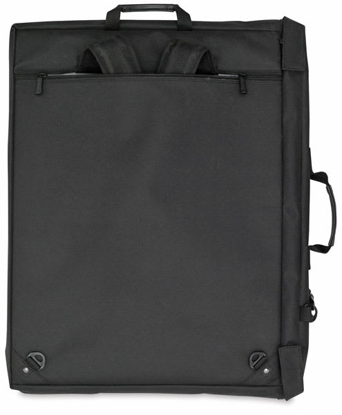 S2000 Softside Backpack Portfolios - Side view showing backpack straps tucked into zippered sleeve