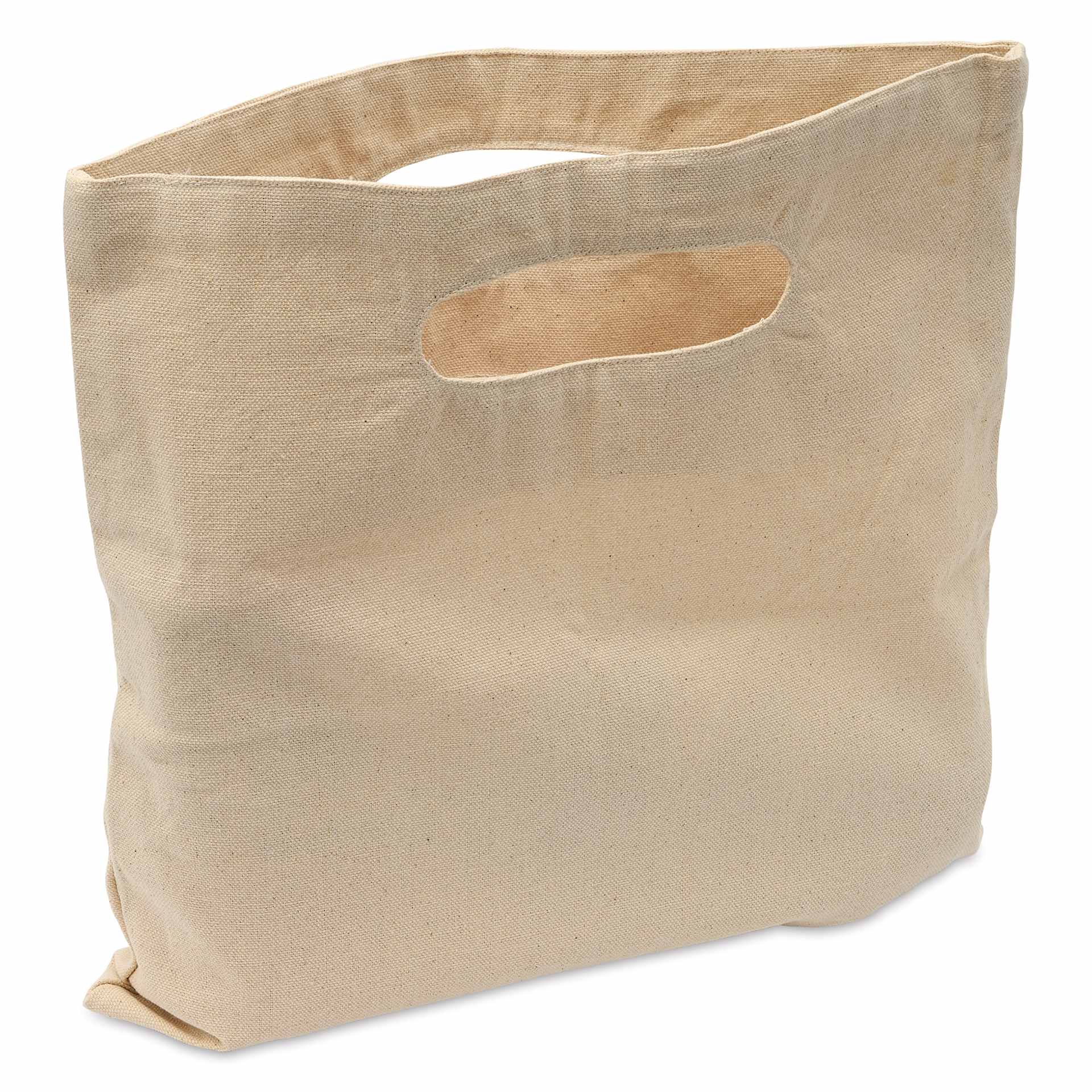 Wear'm Canvas Hand Held Tote angled view