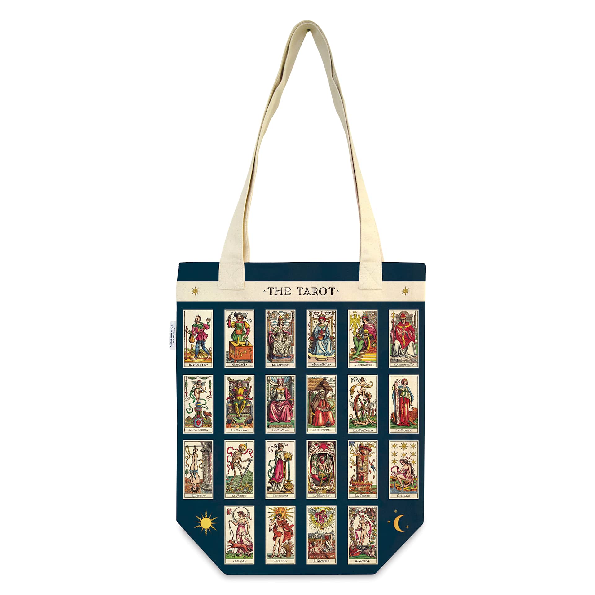 Cavallini Vintage Tarot Tote Bag