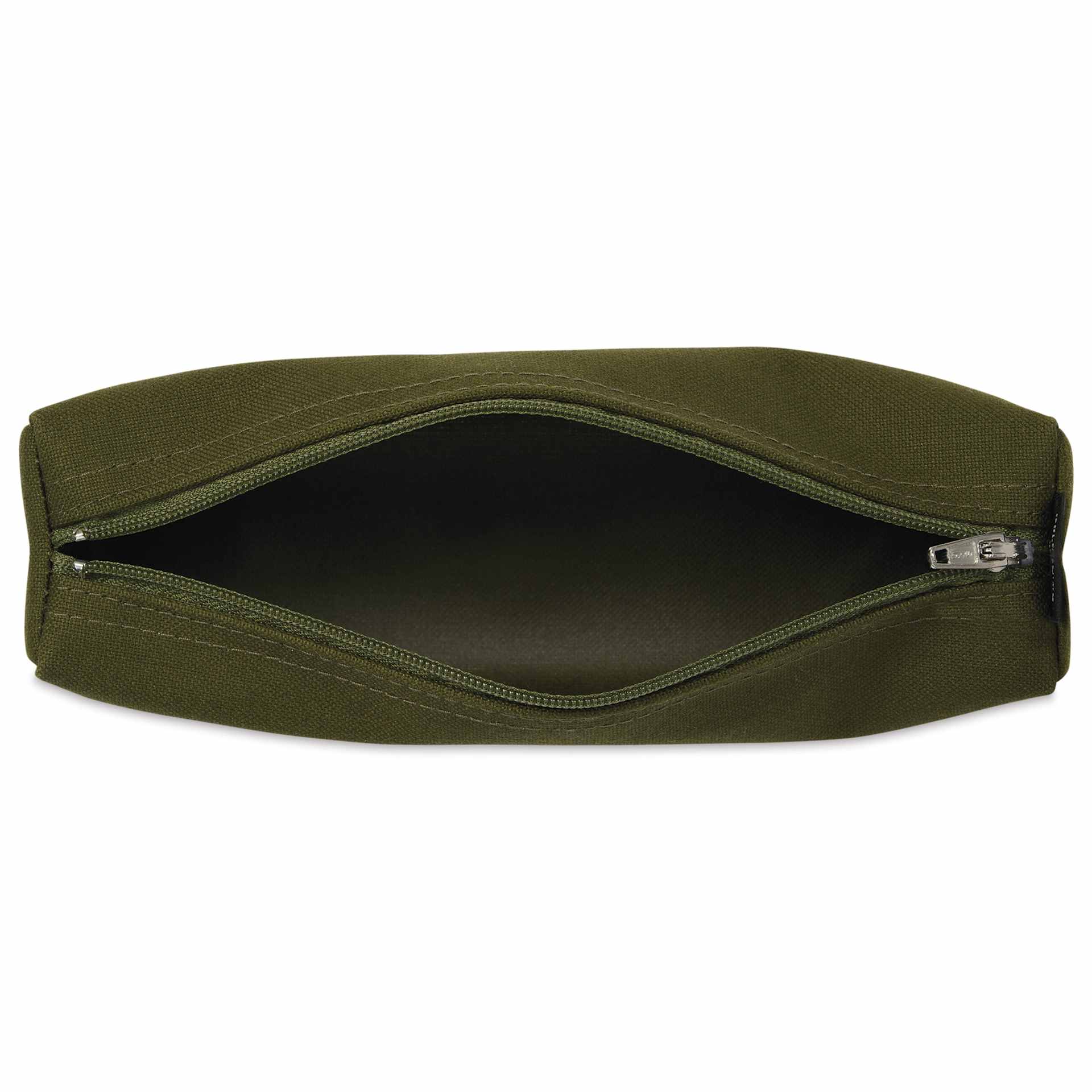 Delfonics Mareku Box Pen Case - Olive, inside view