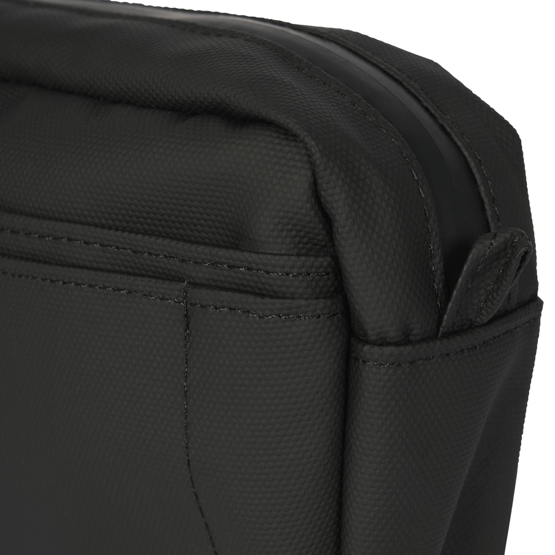 Delfonics Water Repellent Inner Carrying Case - Black, 5.5" x 7.5" x 2.2", corner