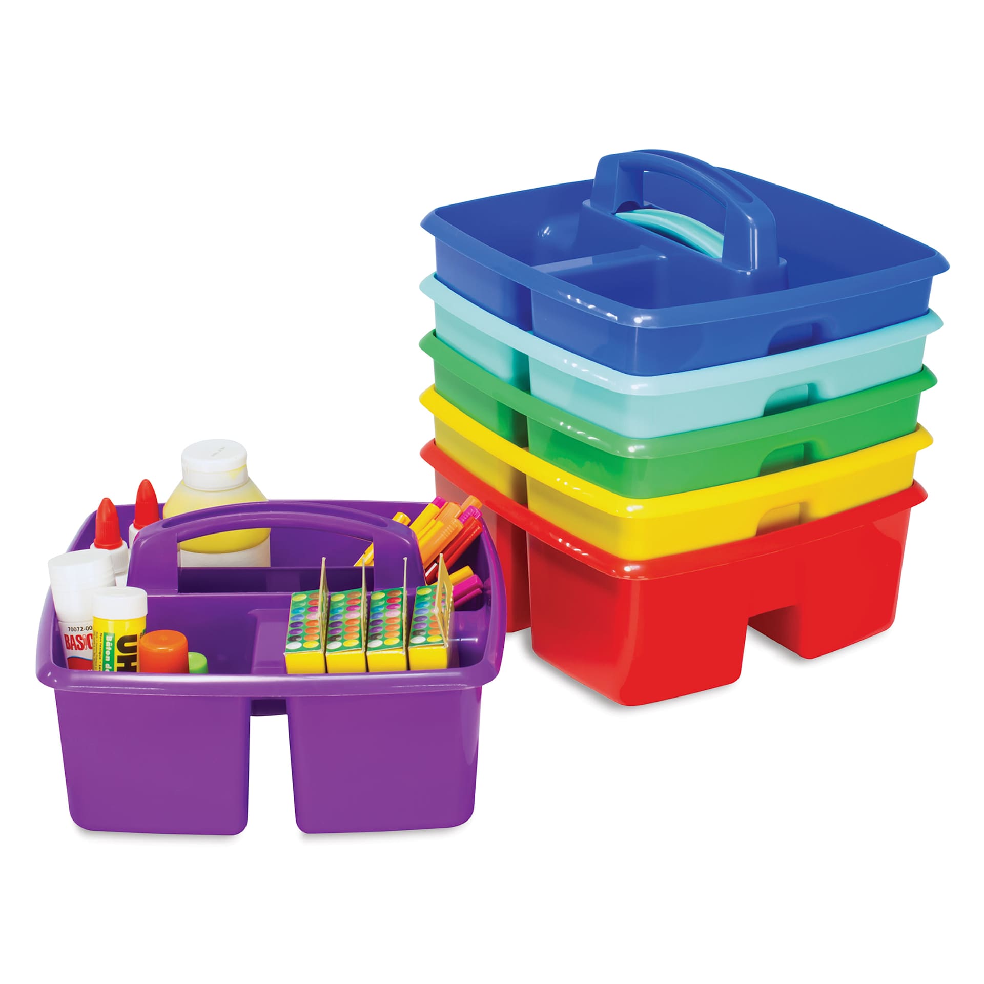 Storex Classroom Caddie - Pkg of 6, Small