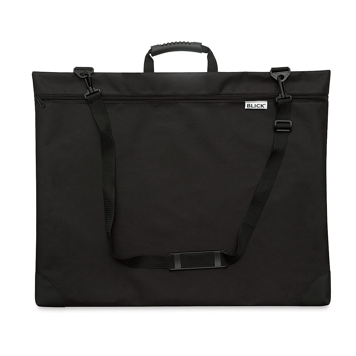 Blick Studio Series Softside Portfolio - 20" x 26", Black (Shown with shoulder strap)