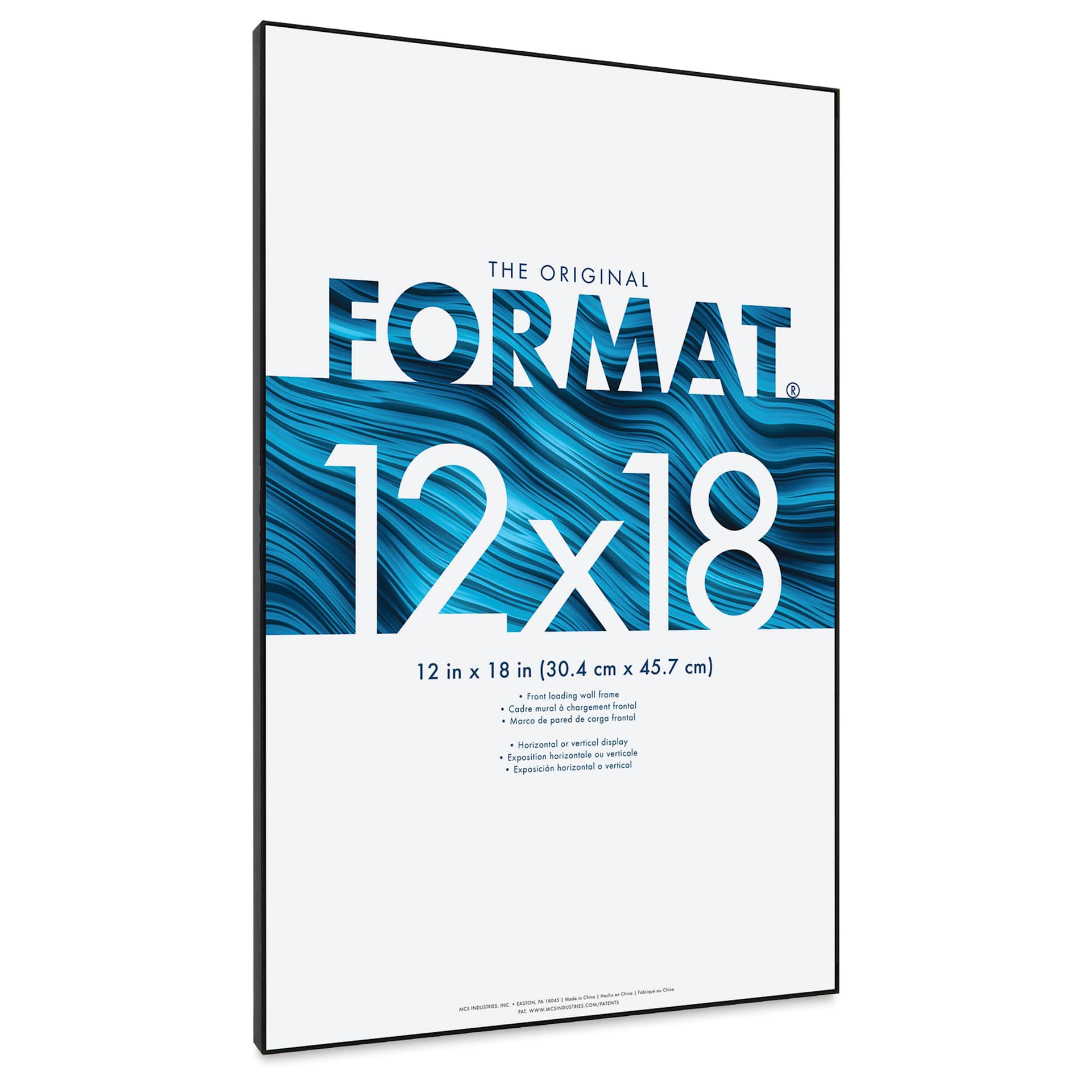 Format Frame - 12" x 18" side view