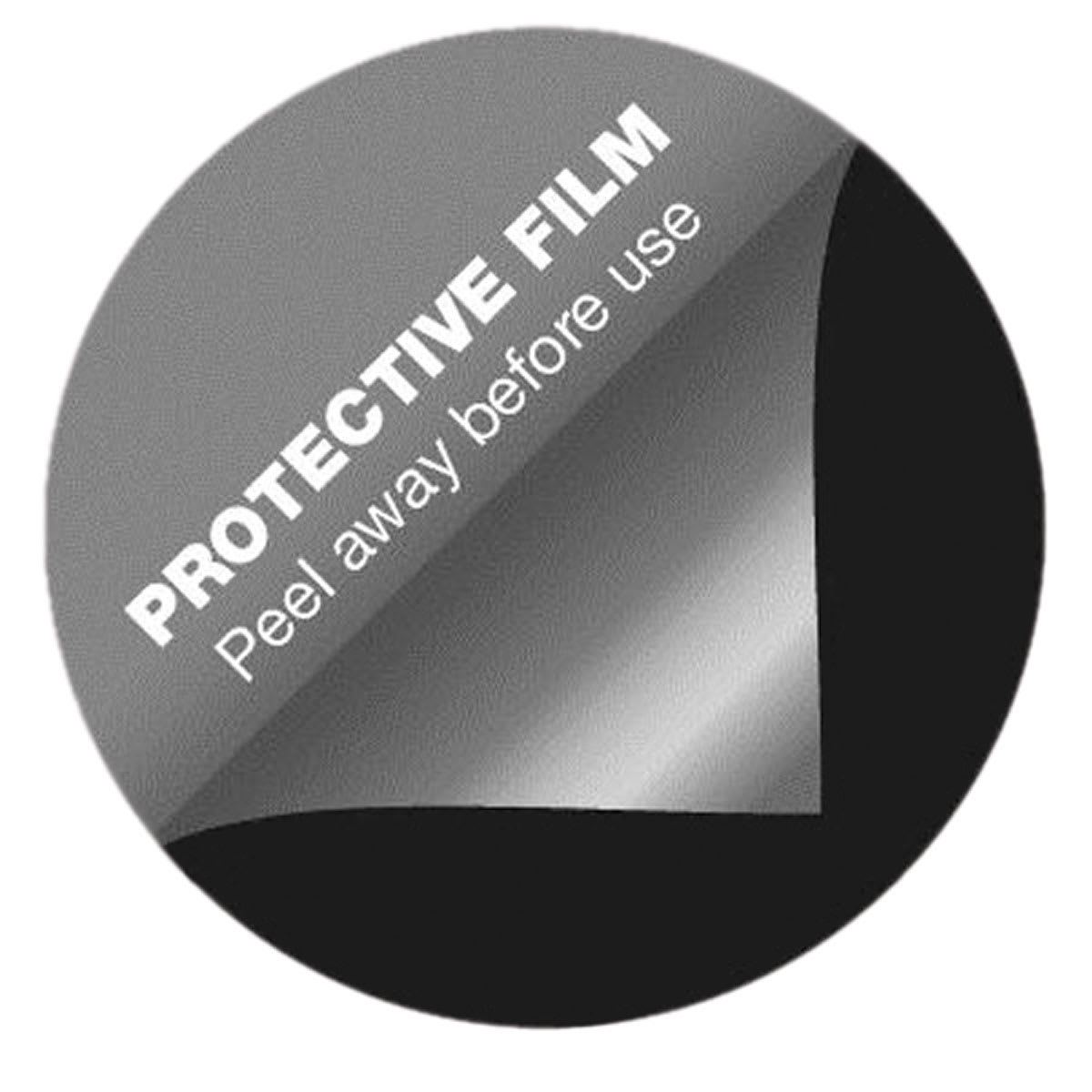 Blick Theo Frames - closeup of protective film sticker