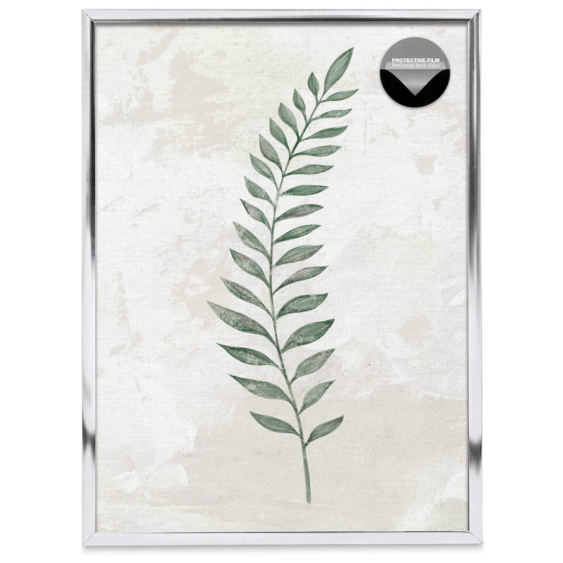 Blick Metal Gallery Frame - Silver, 9” x 12”