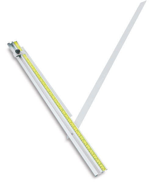 Fletcher 2200 Professional Mat Cutting System - Angled view of Right Squaring Edge, sold separately