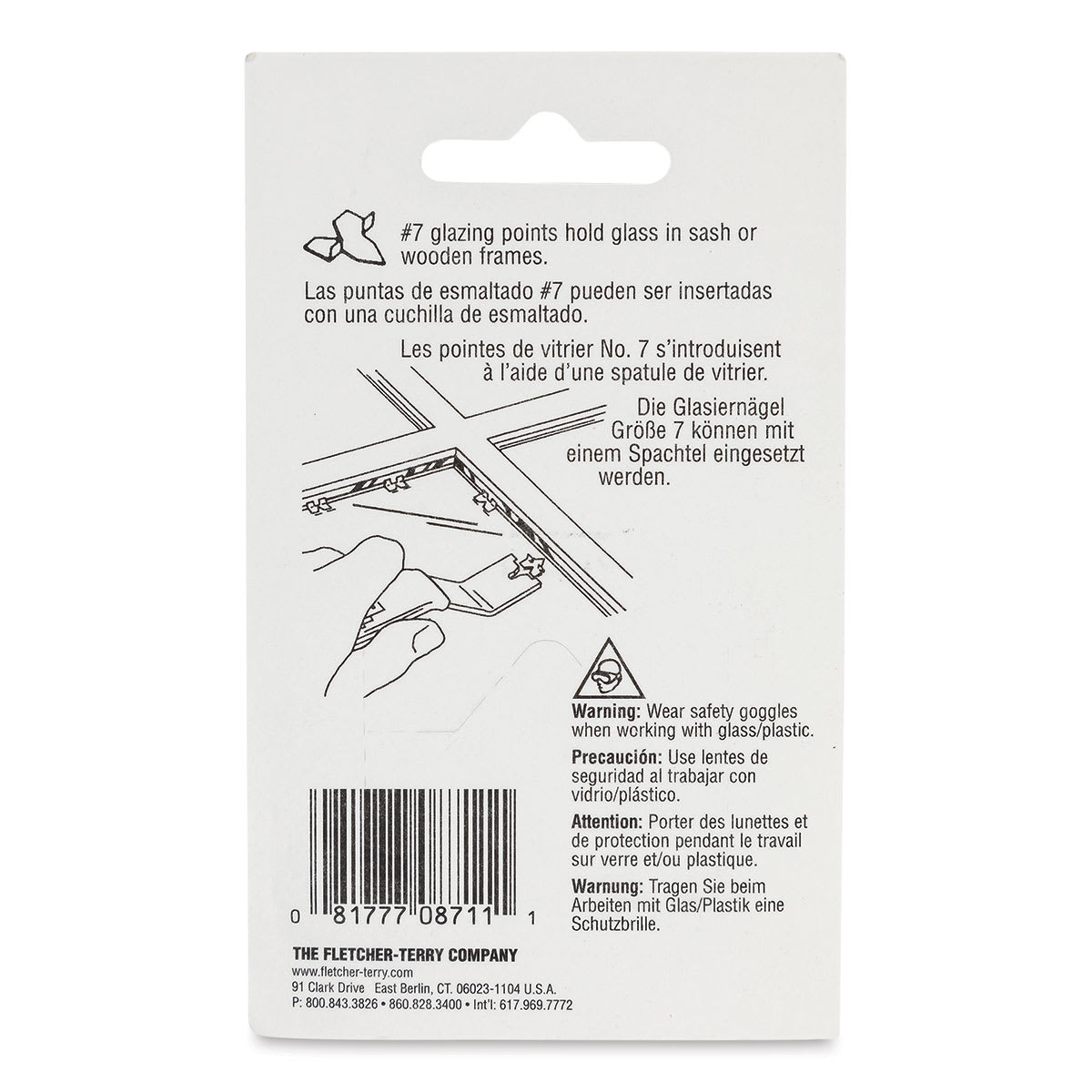 Fletcher Glazier's Push Points, Pkg of 50