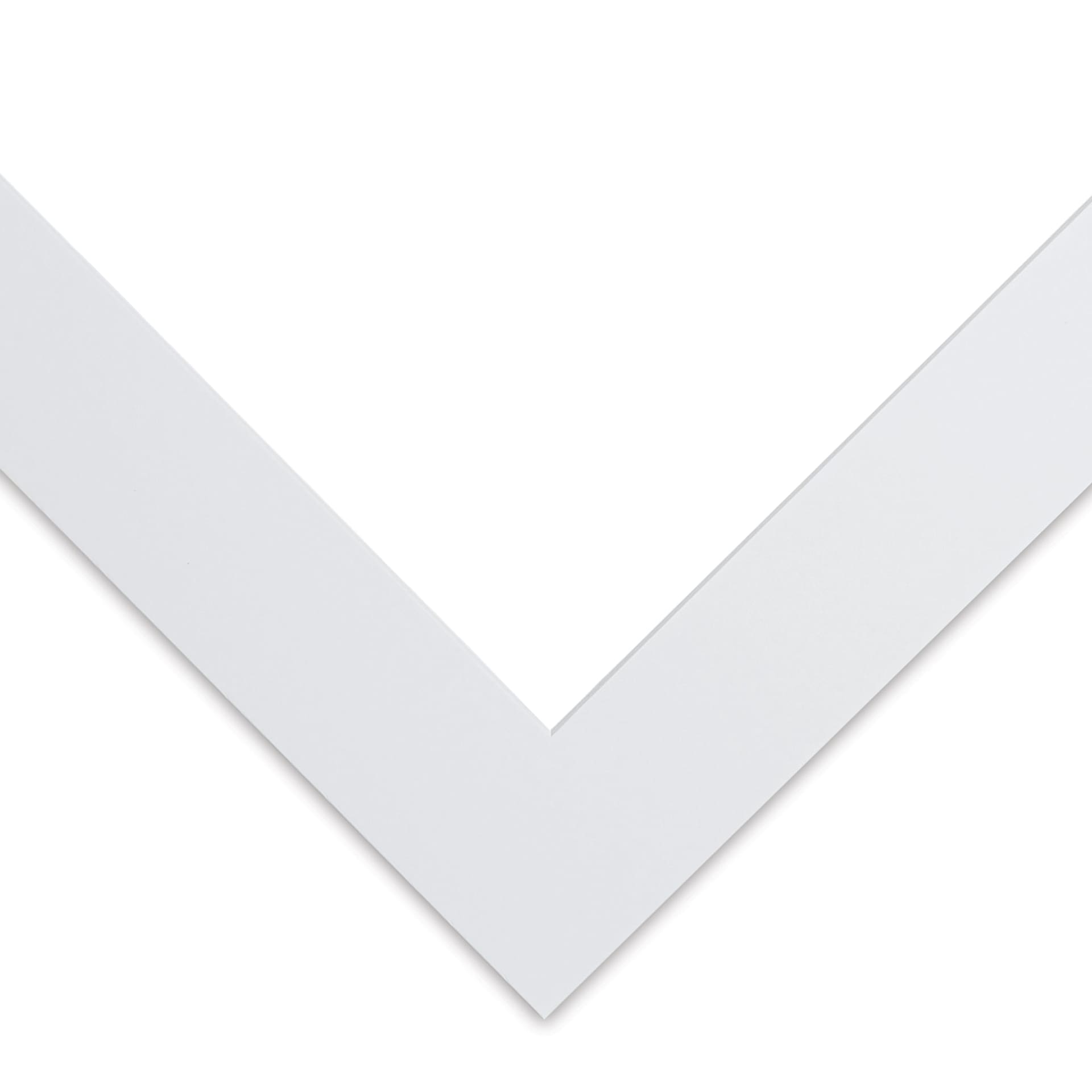Blick Pre-Cut Mat - Manor White, 16" x 20" (11-3/4" x 15-3/4" Opening)