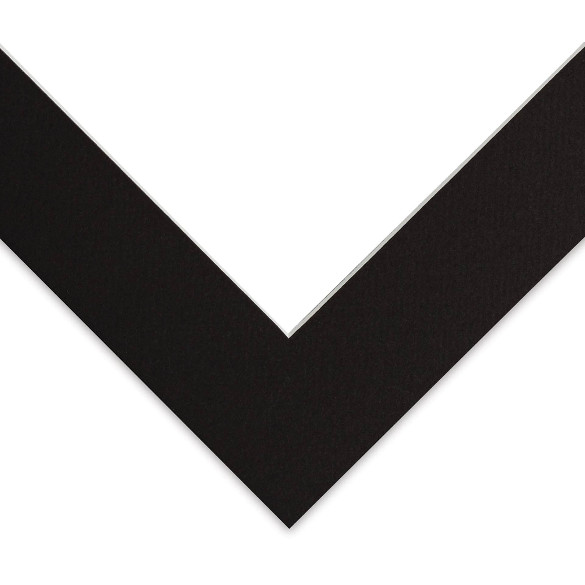 Blick Pre-Cut Mat - Raven Black, 12" x 12" (7-3/4" x 7-3/4" Opening)